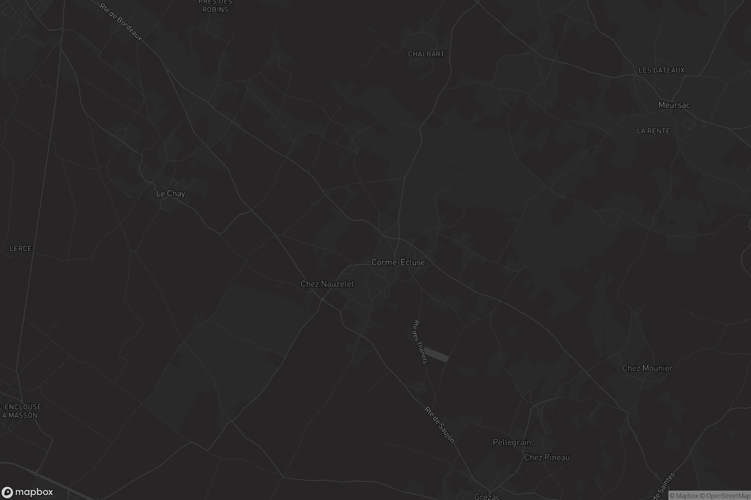 Carte de Corme-Écluse