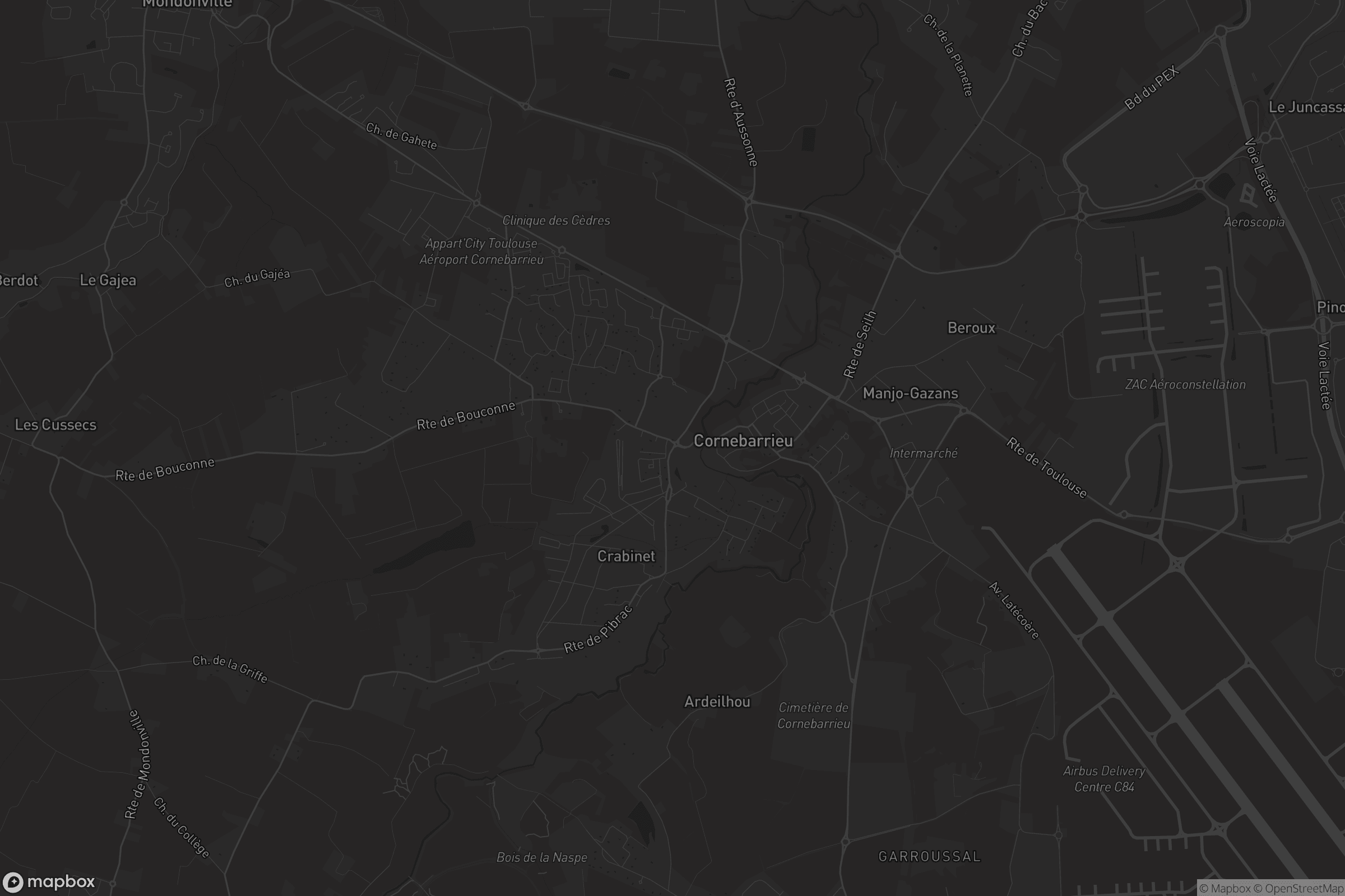 Carte de Cornebarrieu