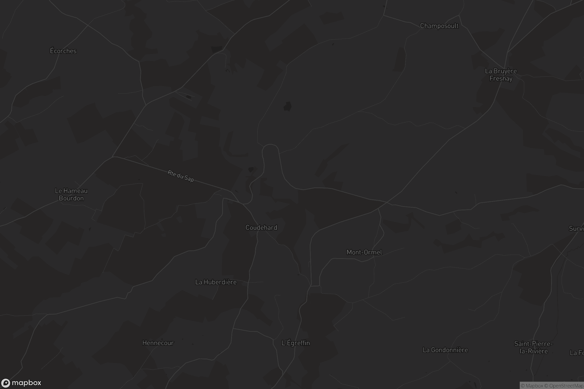 Carte de Coudehard