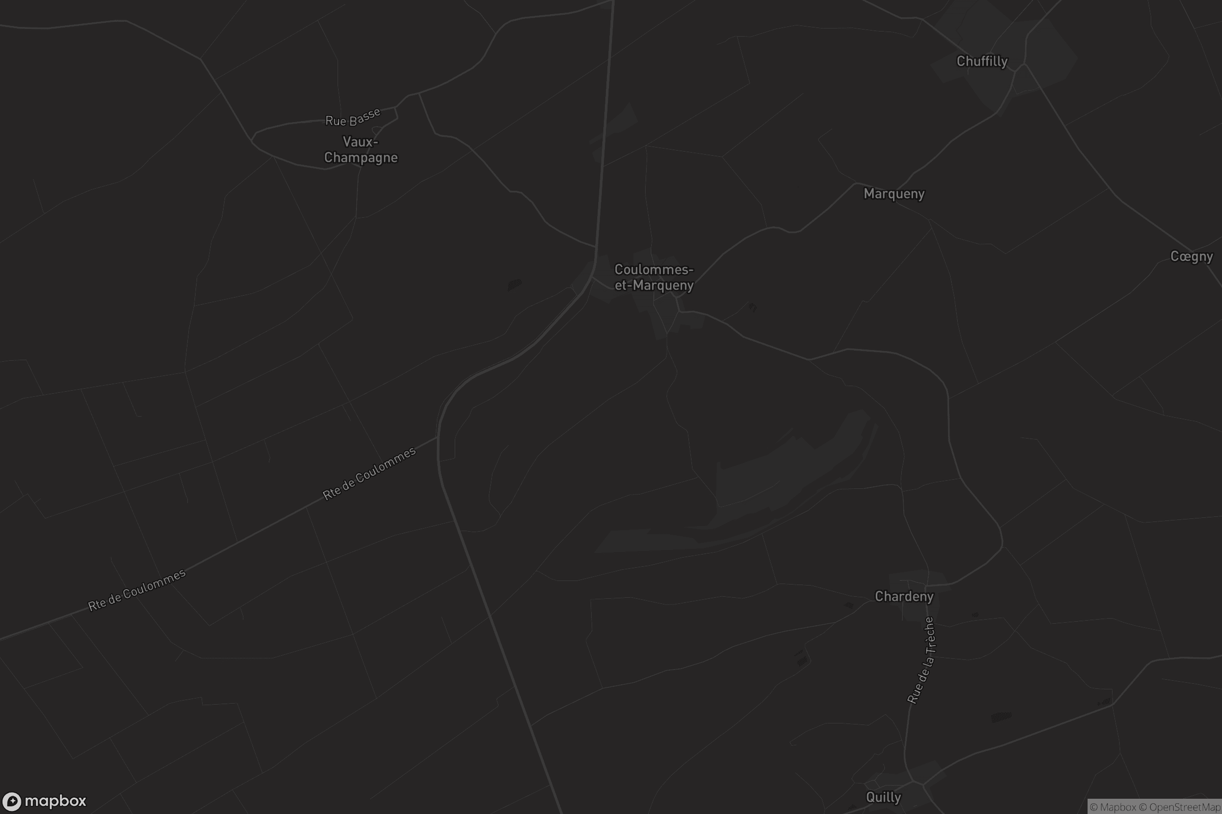 Carte de Coulommes-et-Marqueny