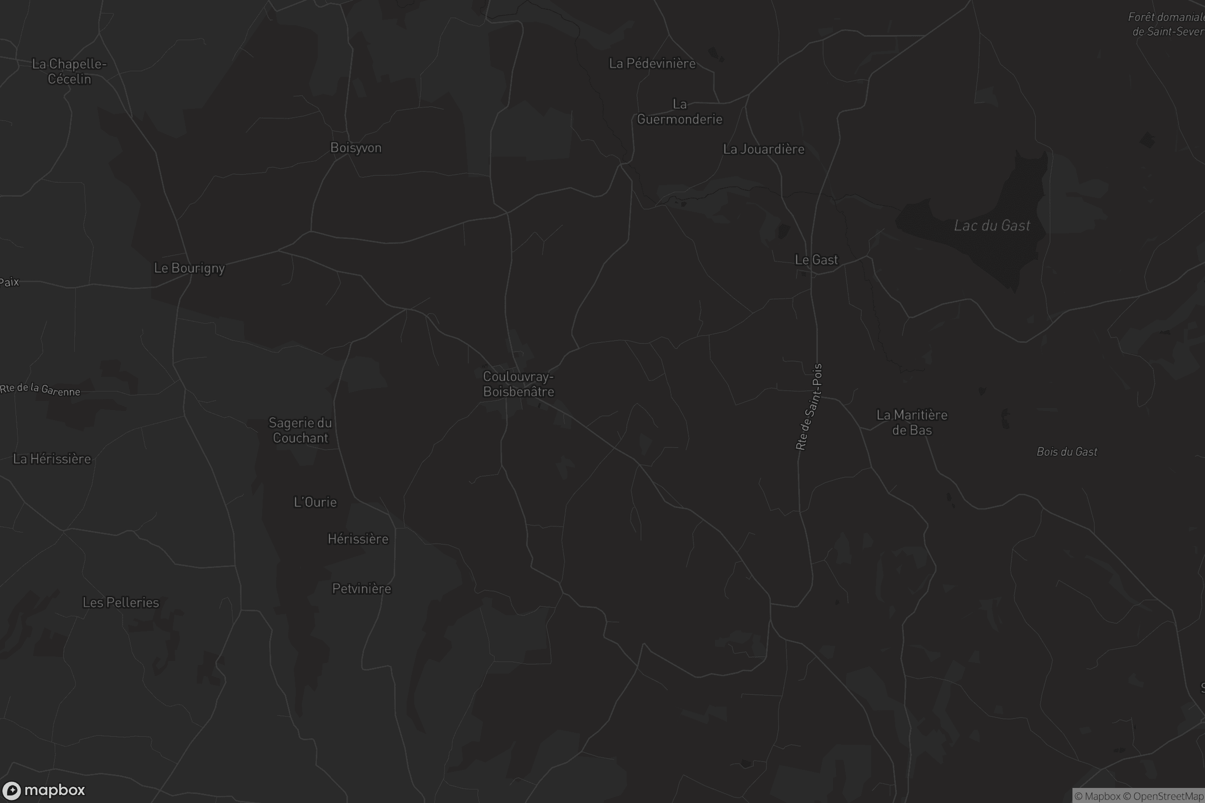 Carte de Coulouvray-Boisbenâtre