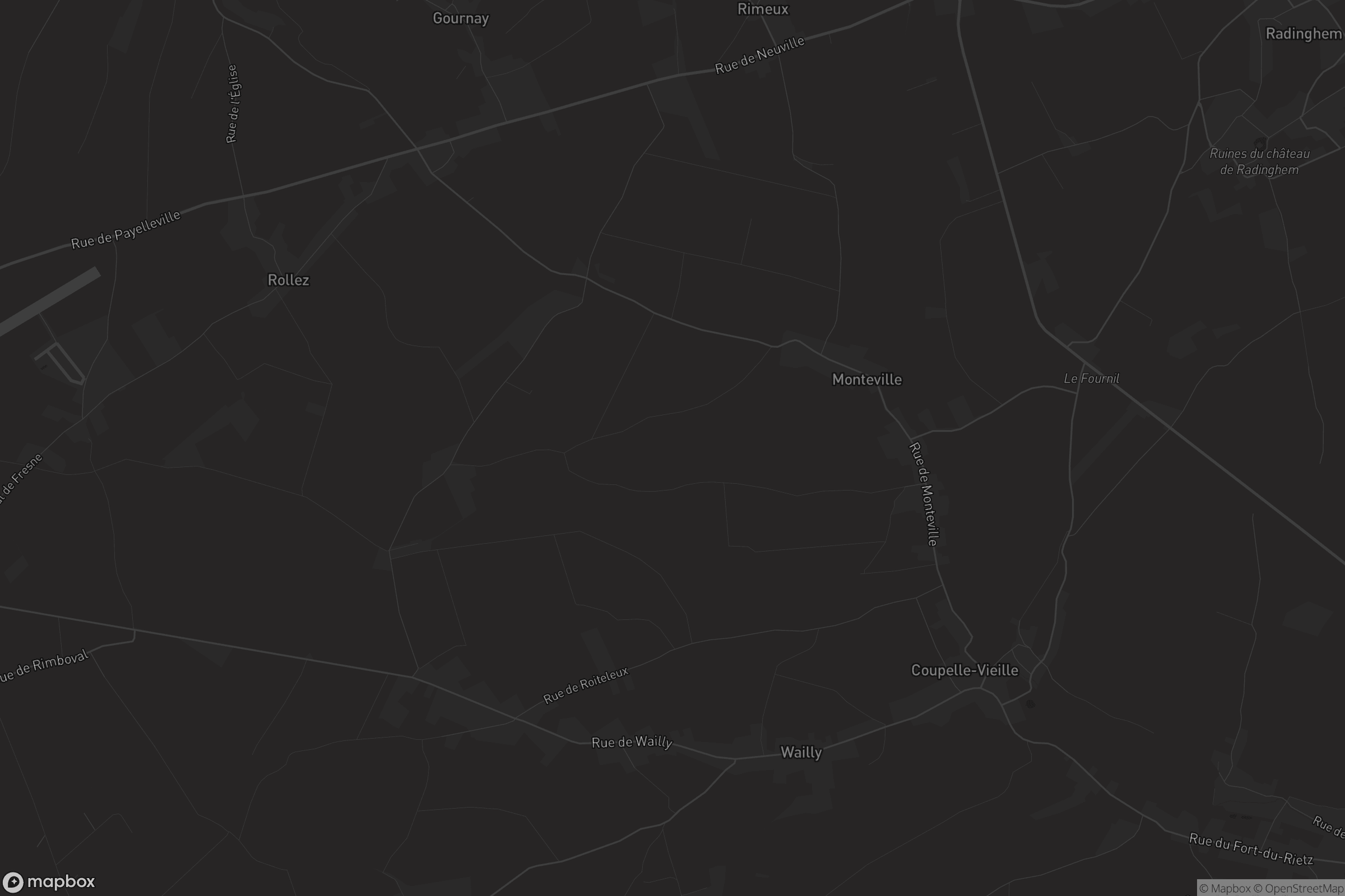 Carte de Coupelle-Vieille