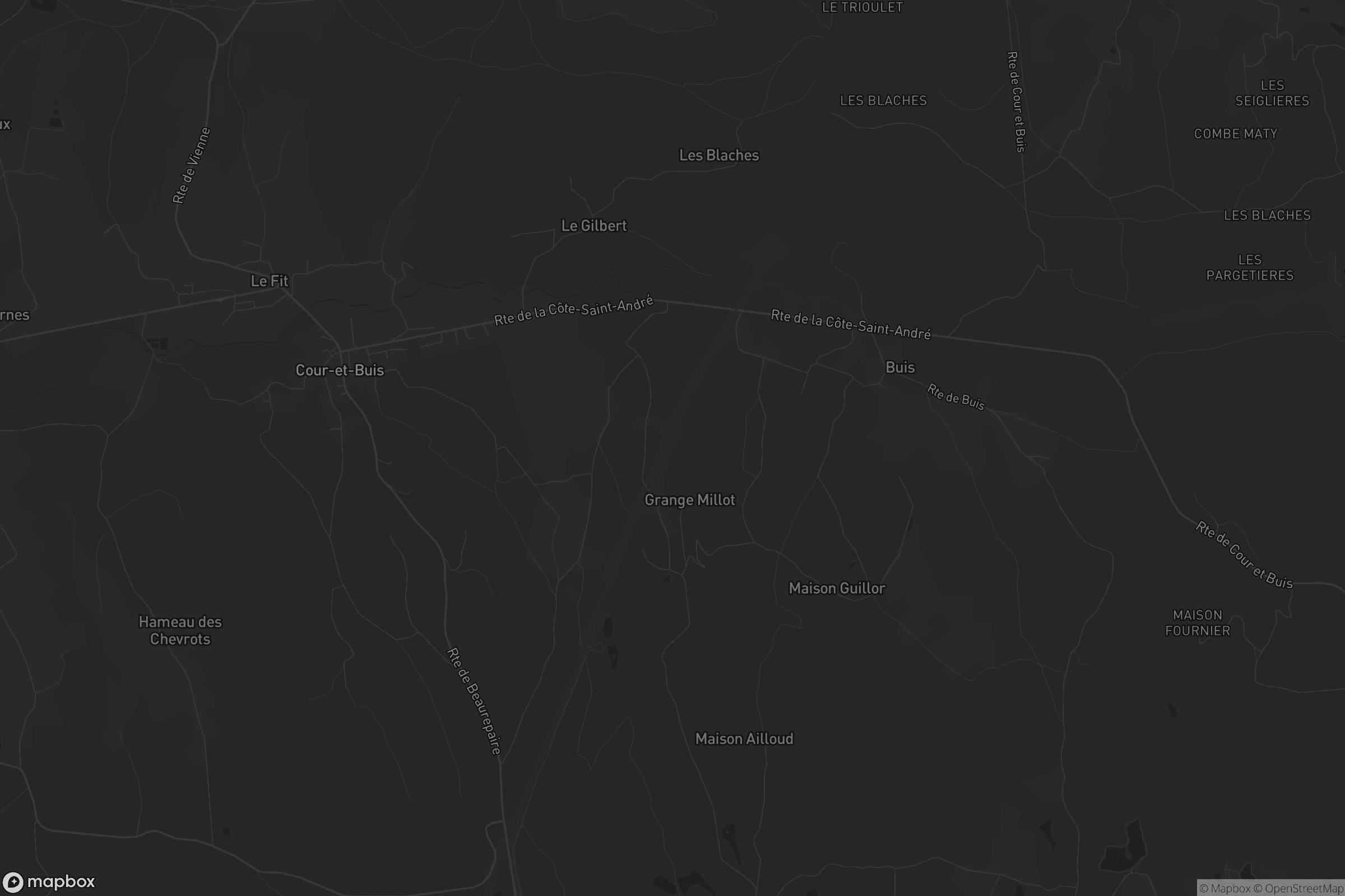 Carte de Cour-et-Buis