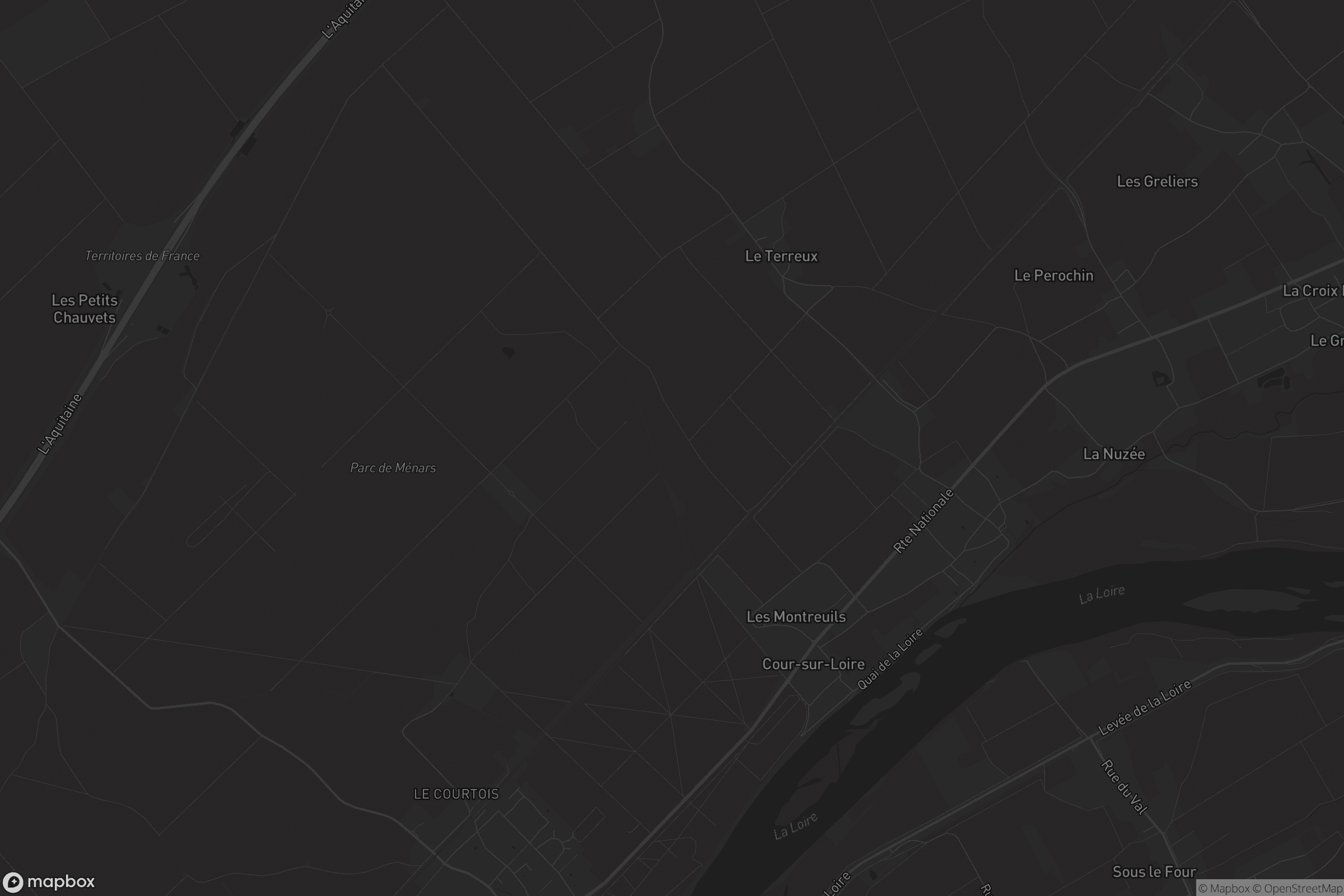 Carte de Cour-sur-Loire