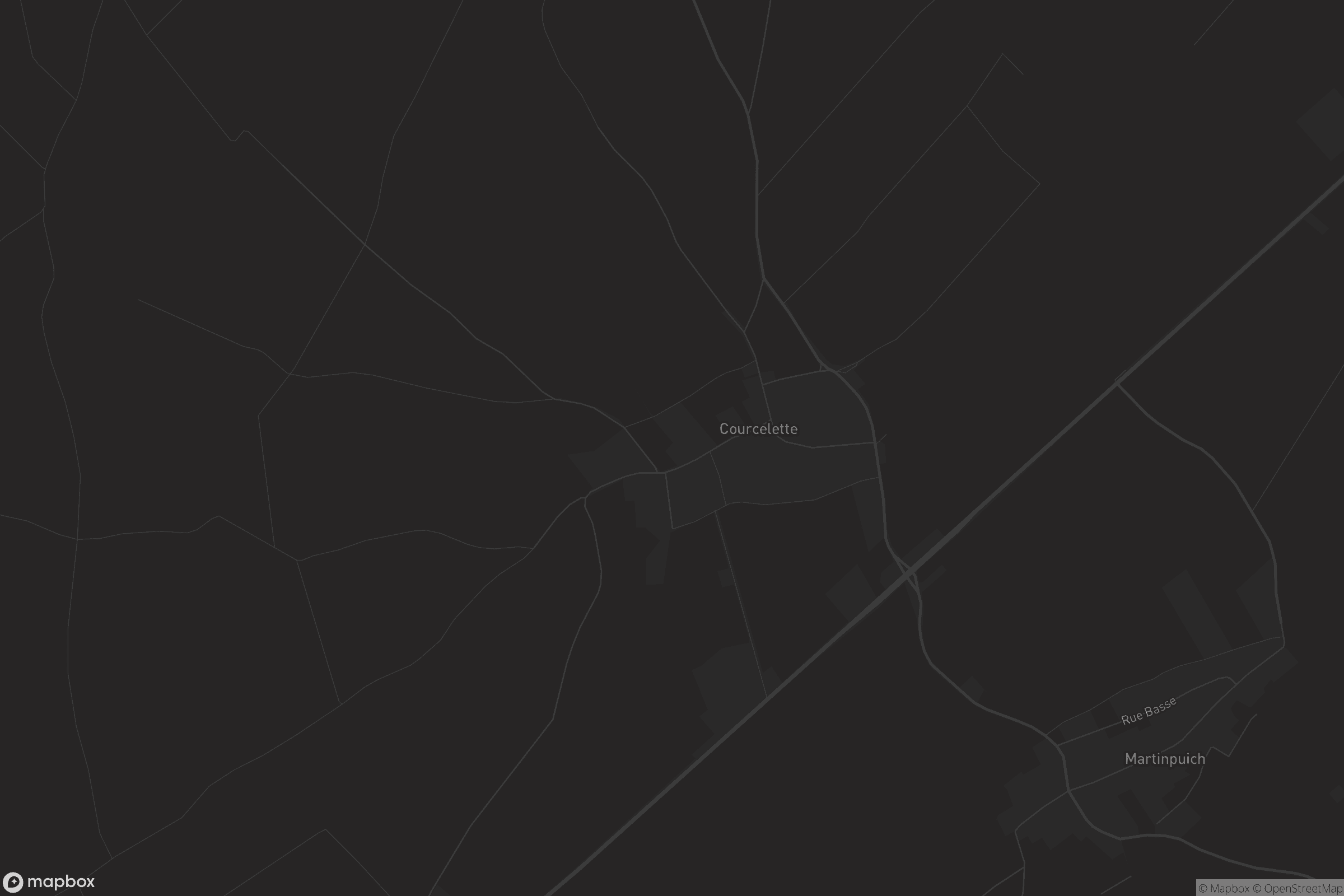 Carte de Courcelette