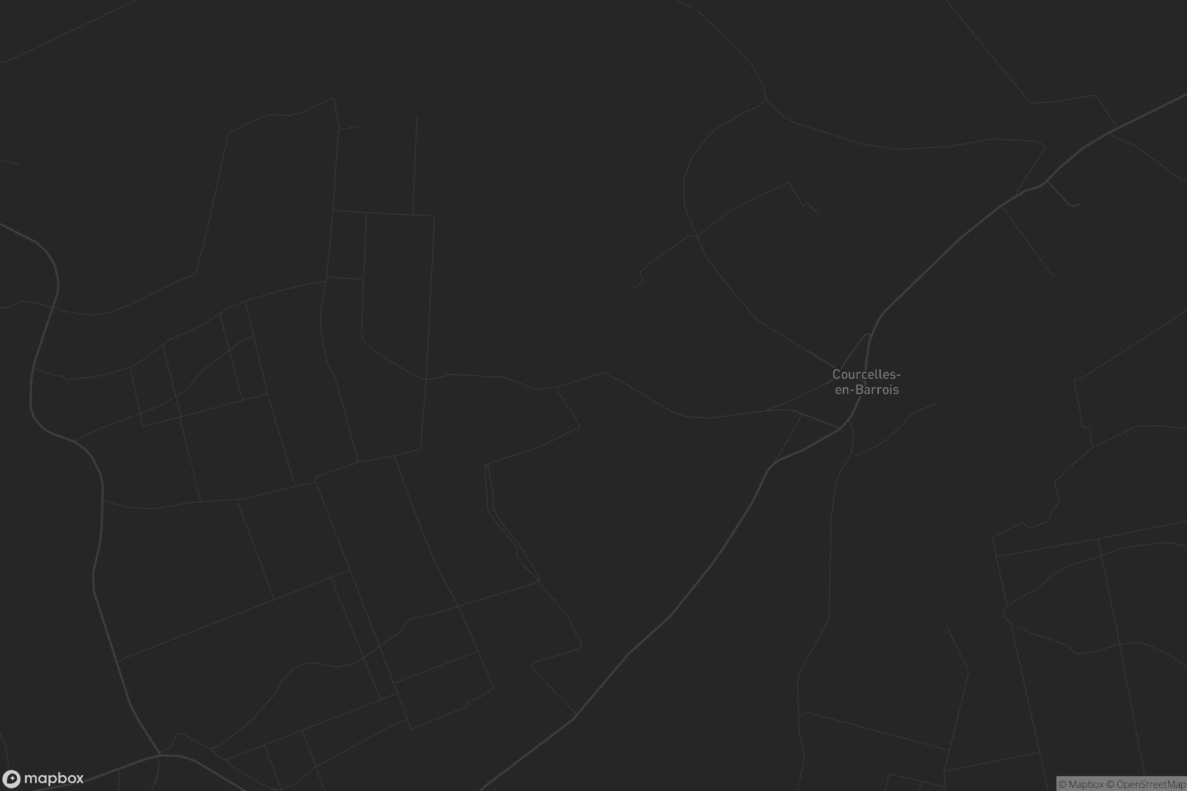 Carte de Courcelles-en-Barrois