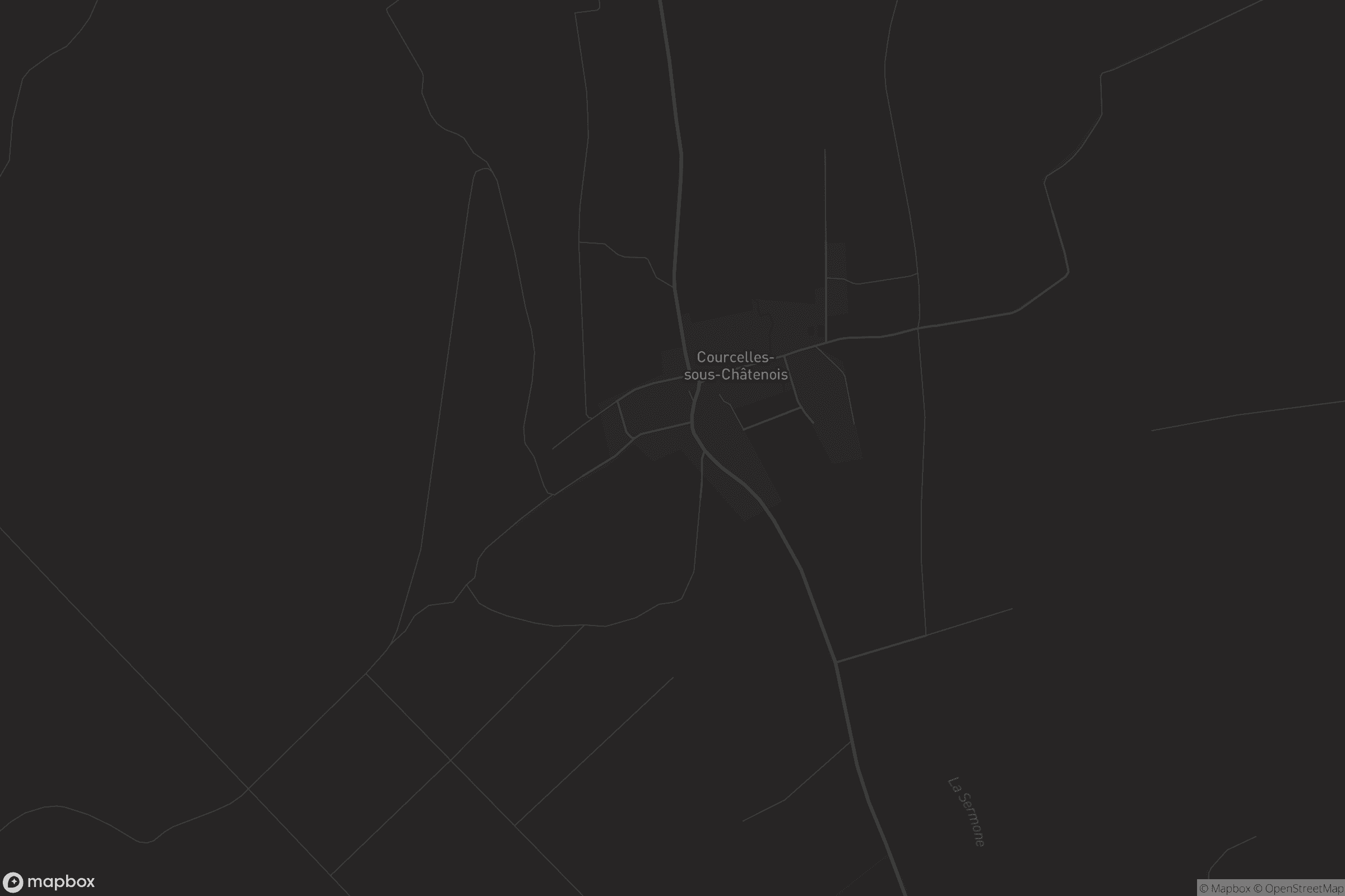 Carte de Courcelles-sous-Châtenois