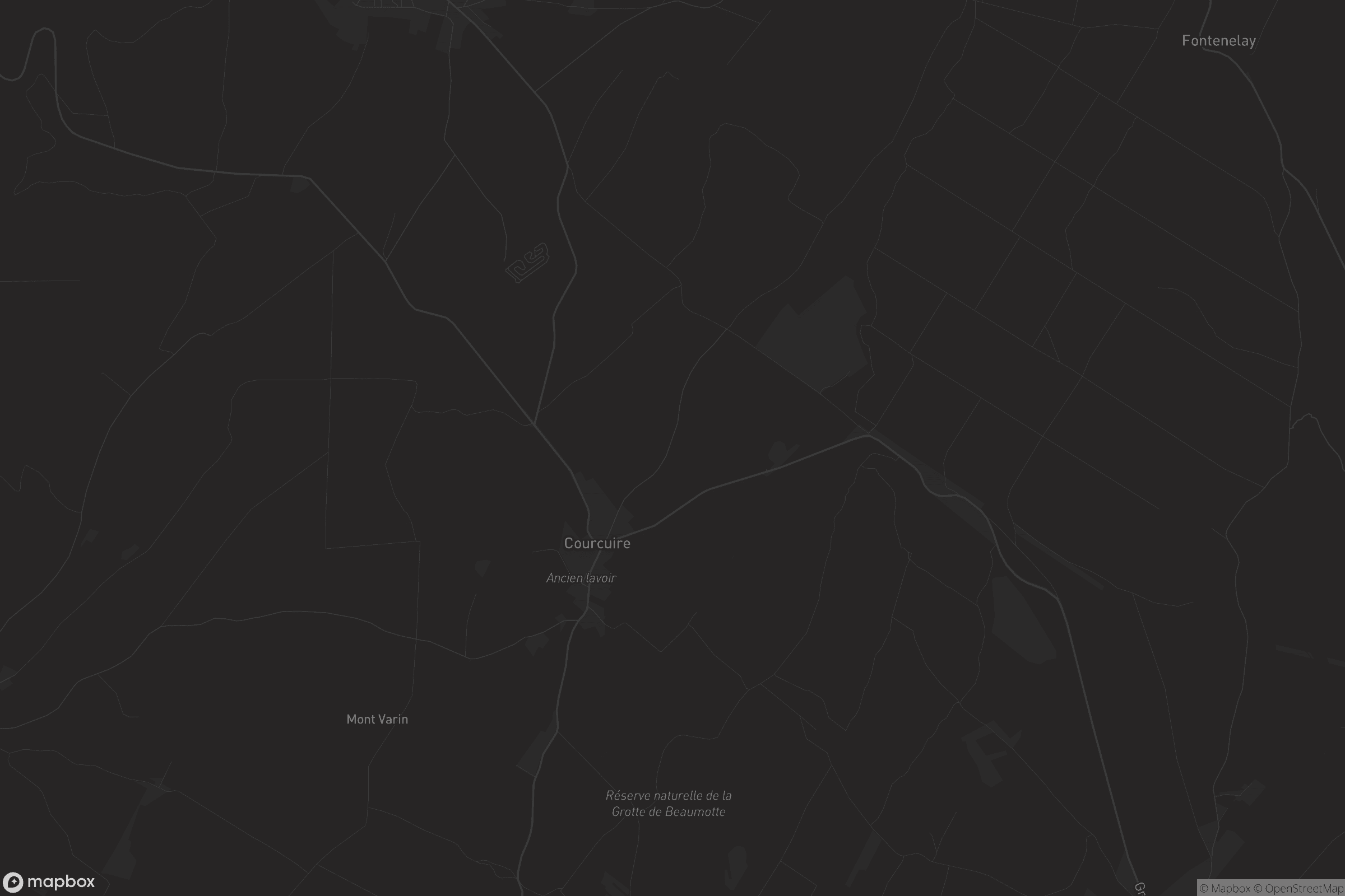 Carte de Courcuire
