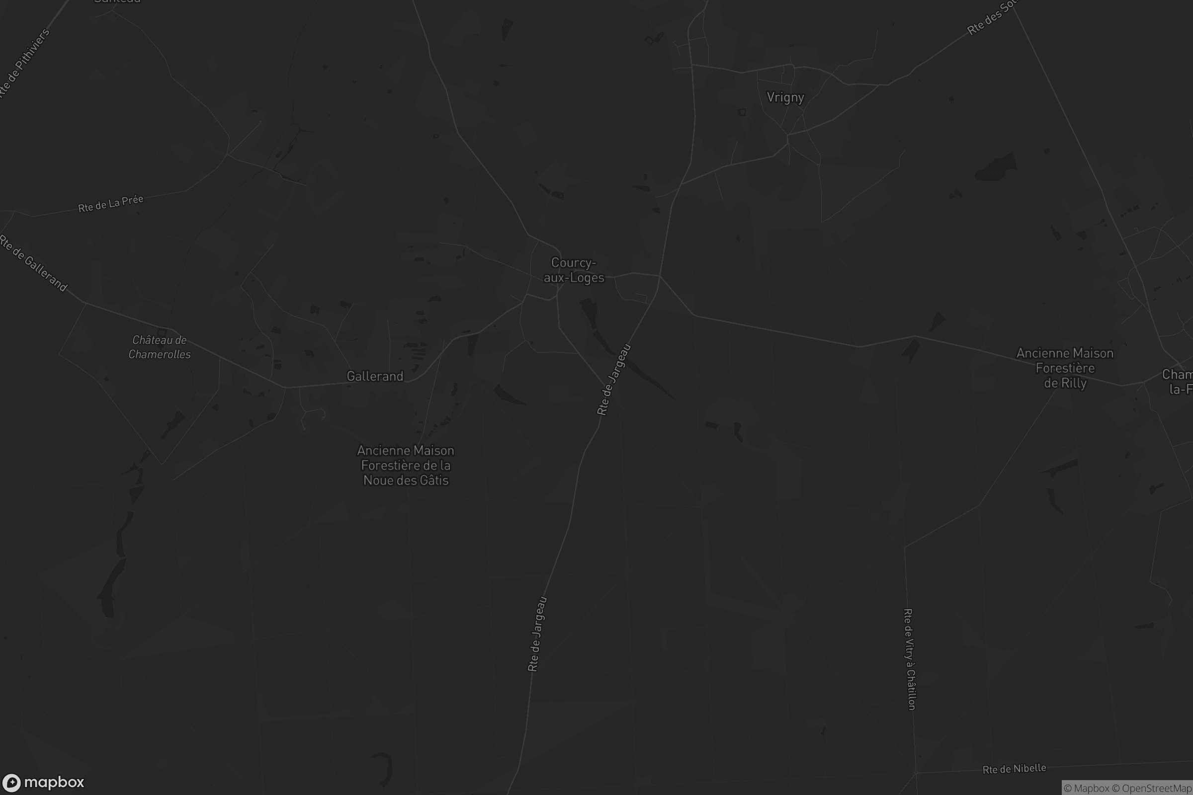 Carte de Courcy-aux-Loges