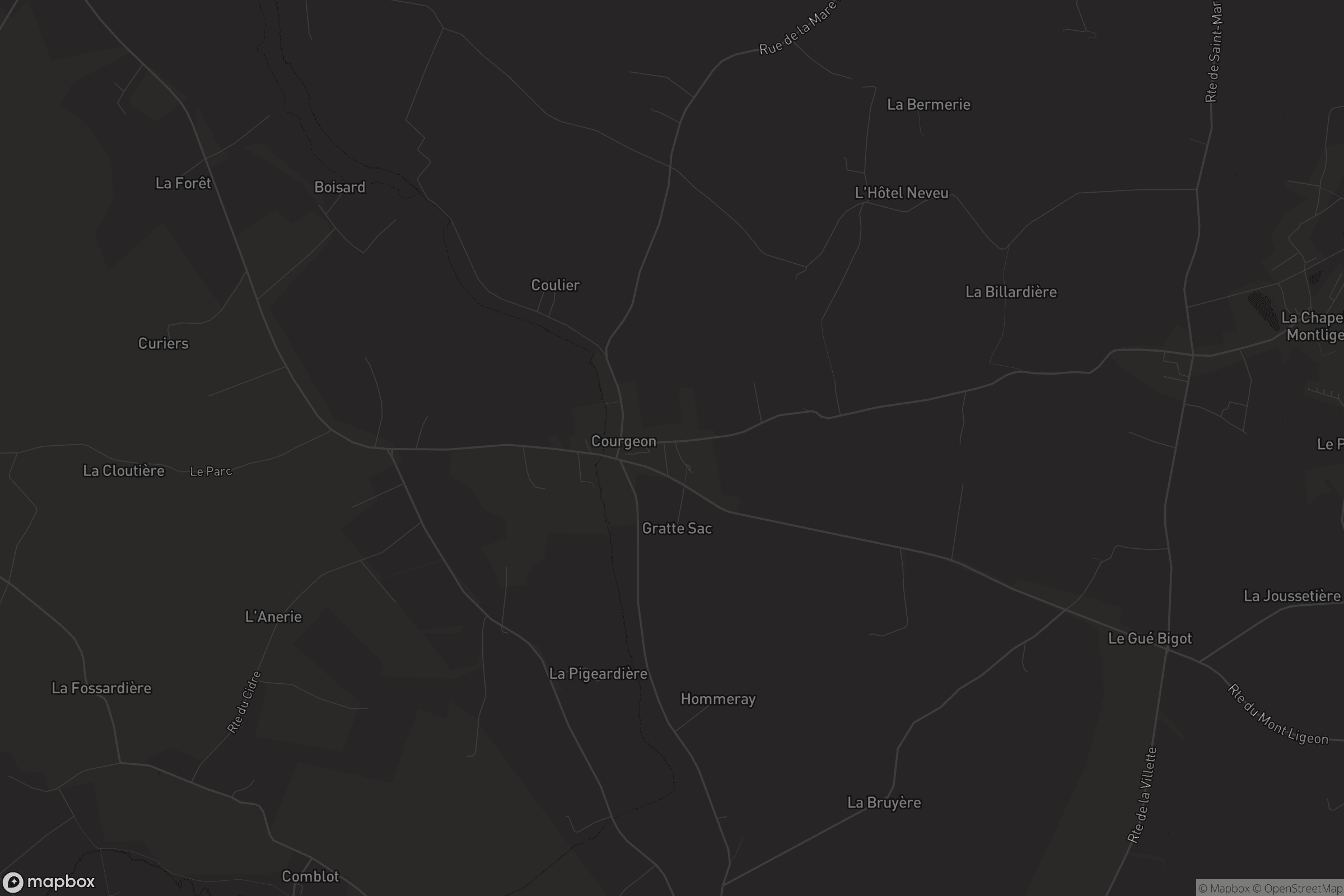 Carte de Courgeon