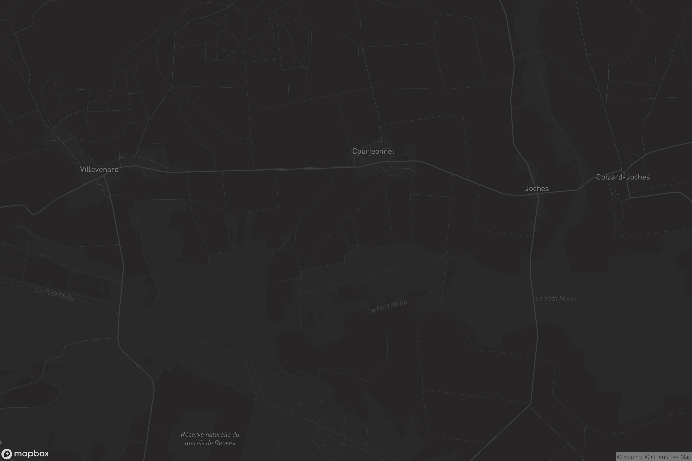 Carte de Courjeonnet