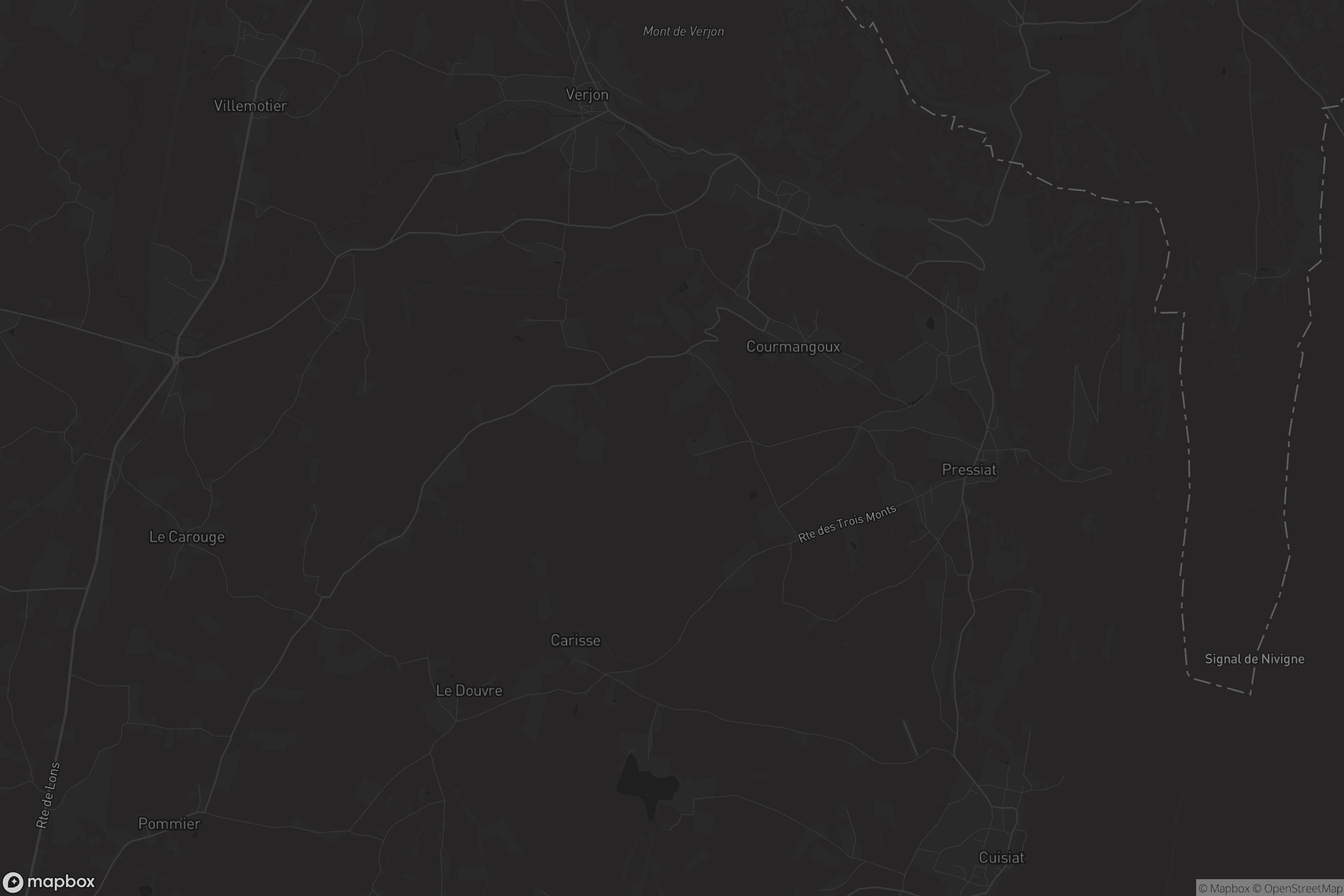 Carte de Courmangoux