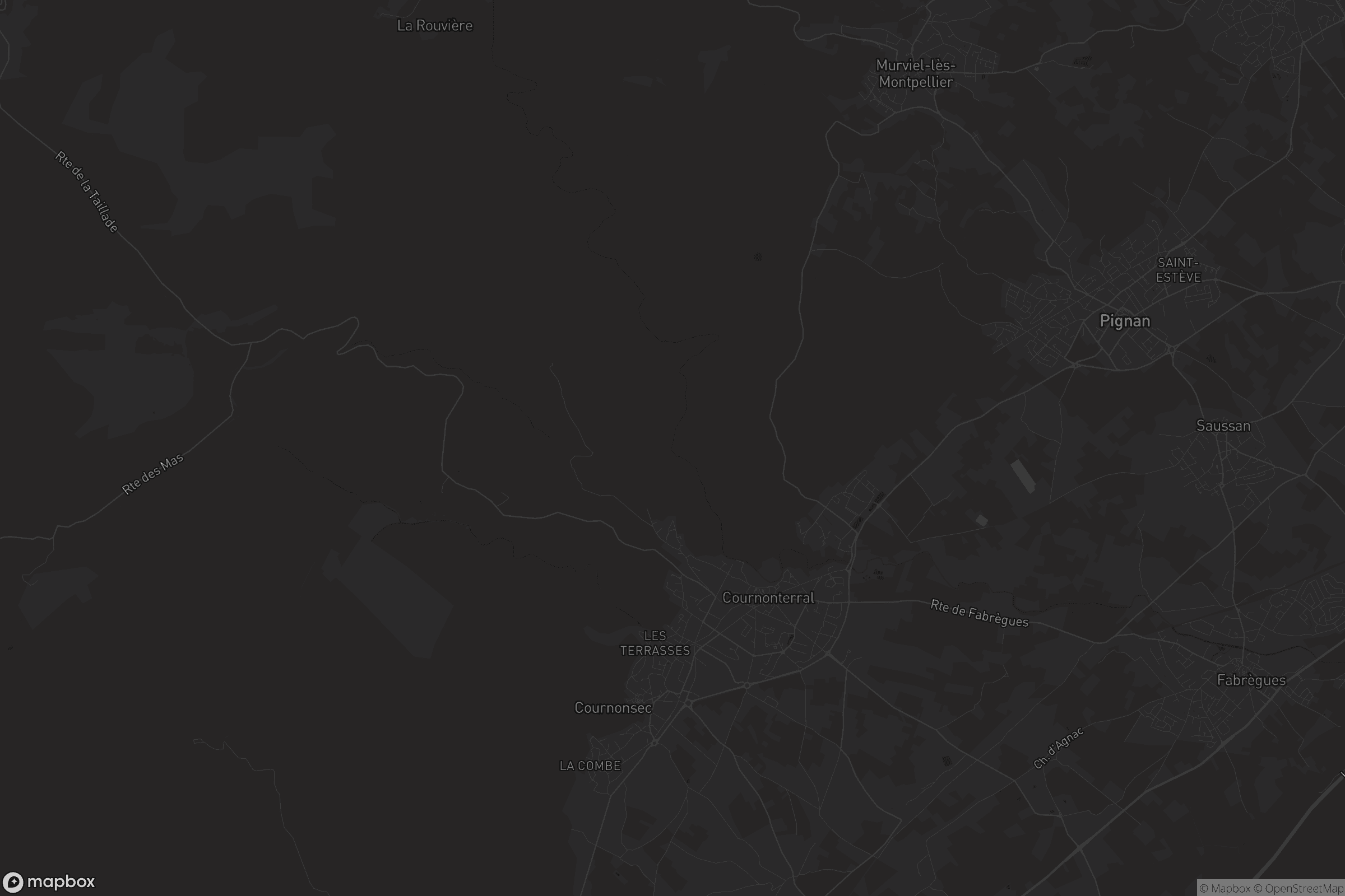 Carte de Cournonterral