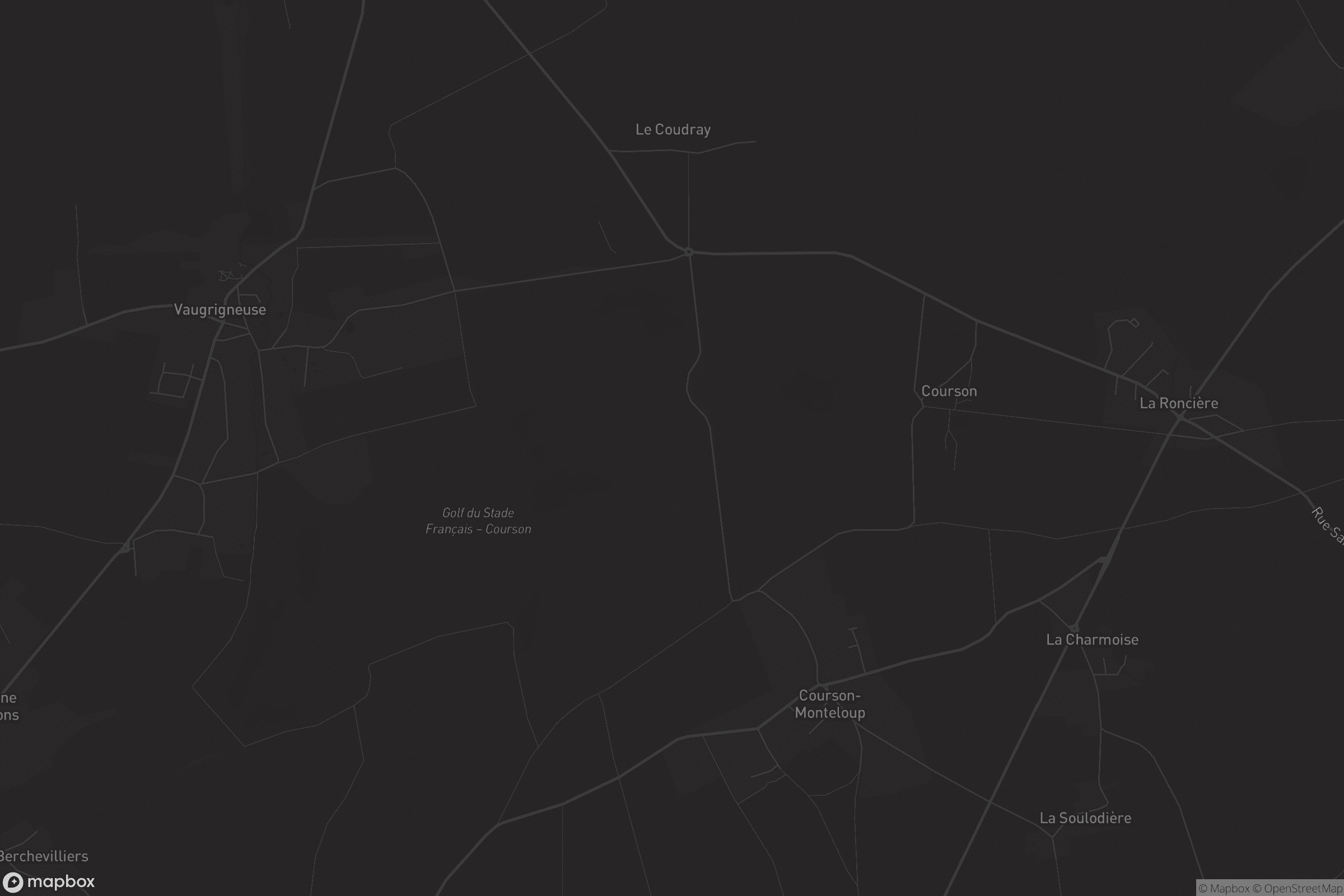 Carte de Courson-Monteloup