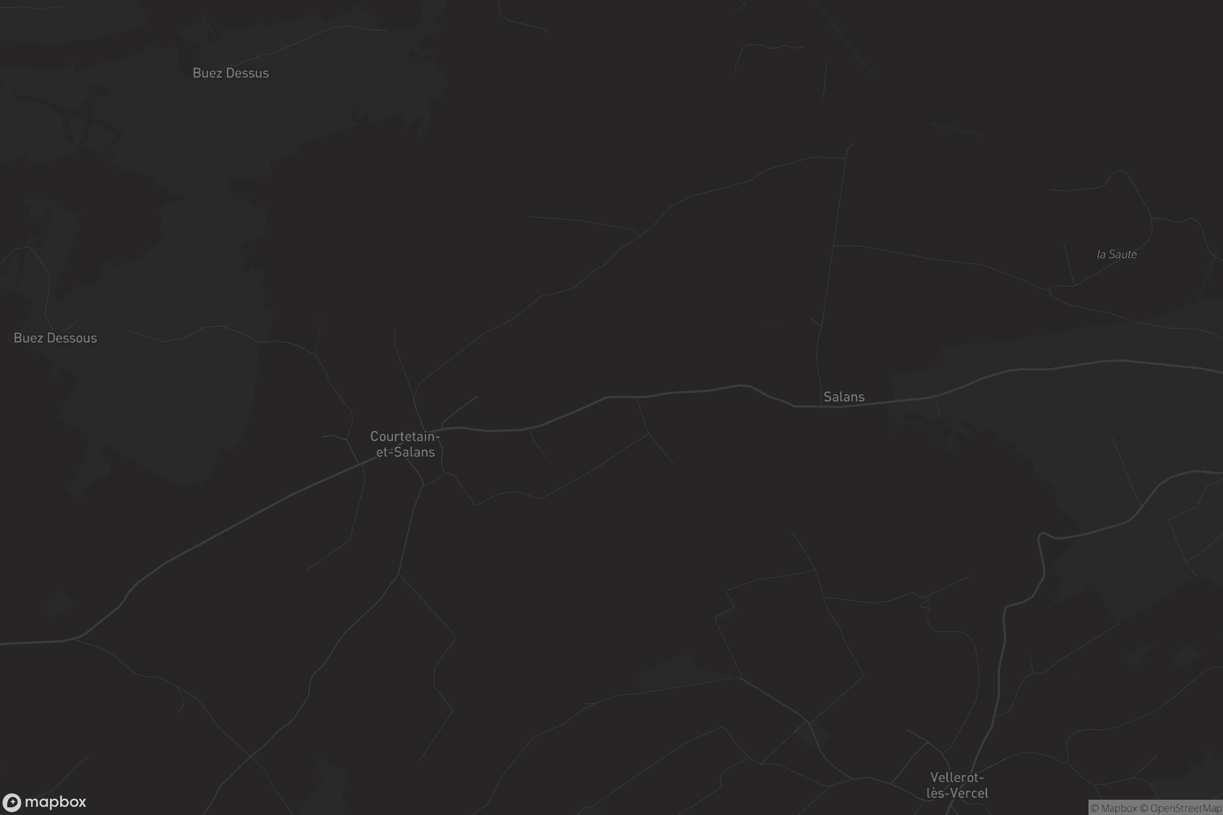 Carte de Courtetain-et-Salans