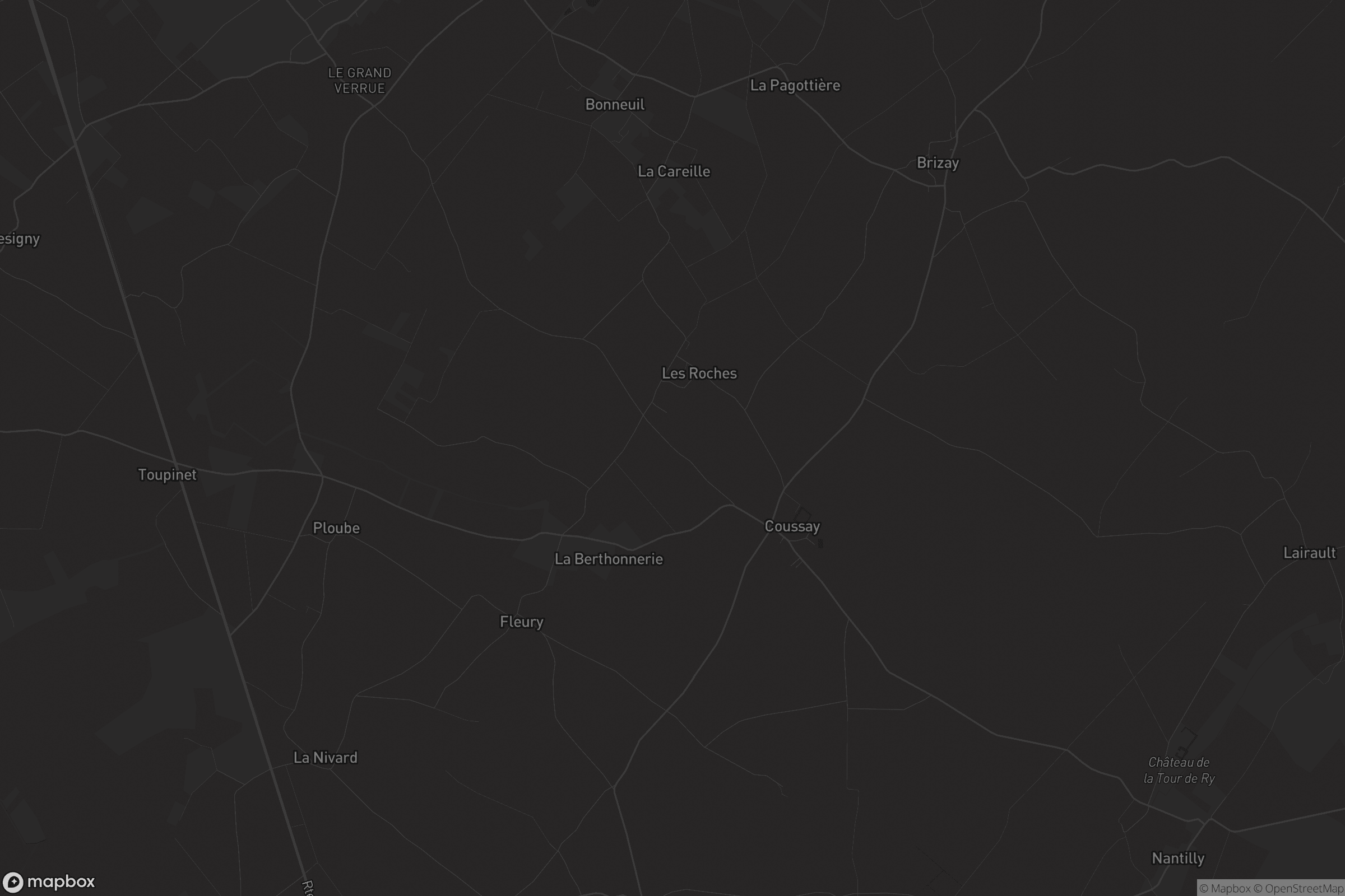Carte de Coussay