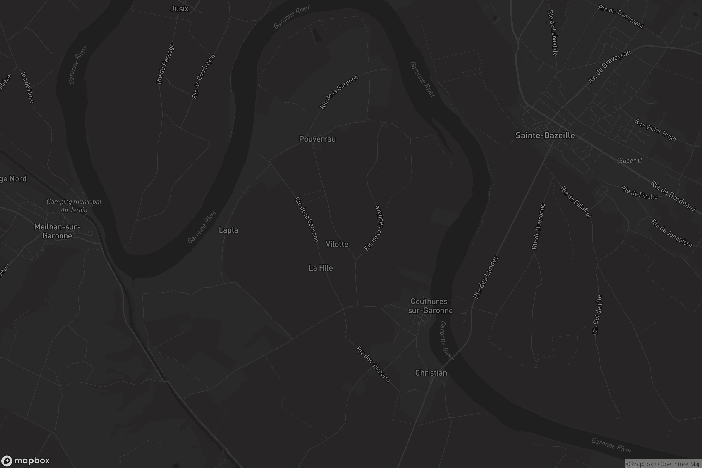 Carte de Couthures-sur-Garonne