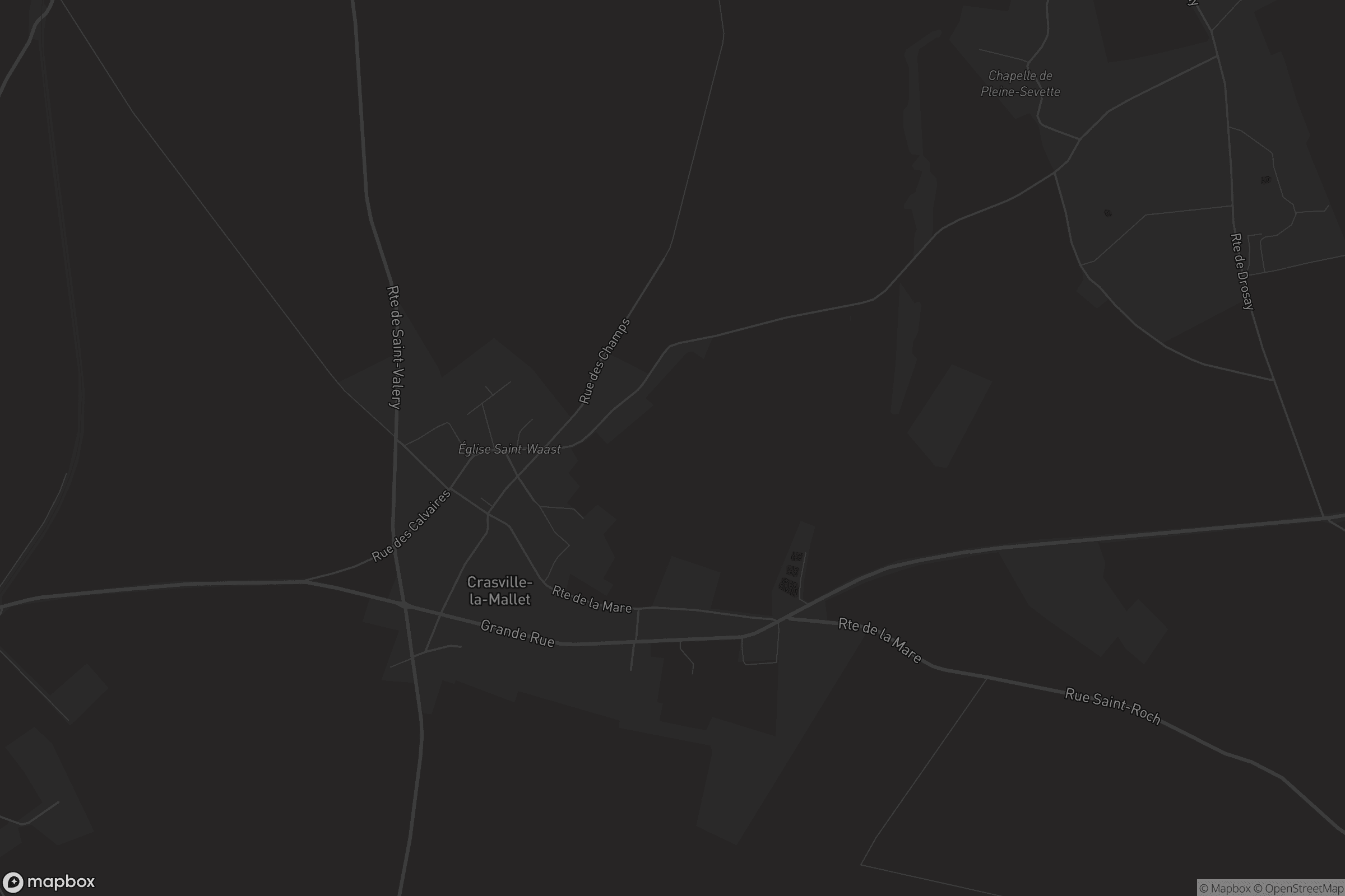 Carte de Crasville-la-Mallet