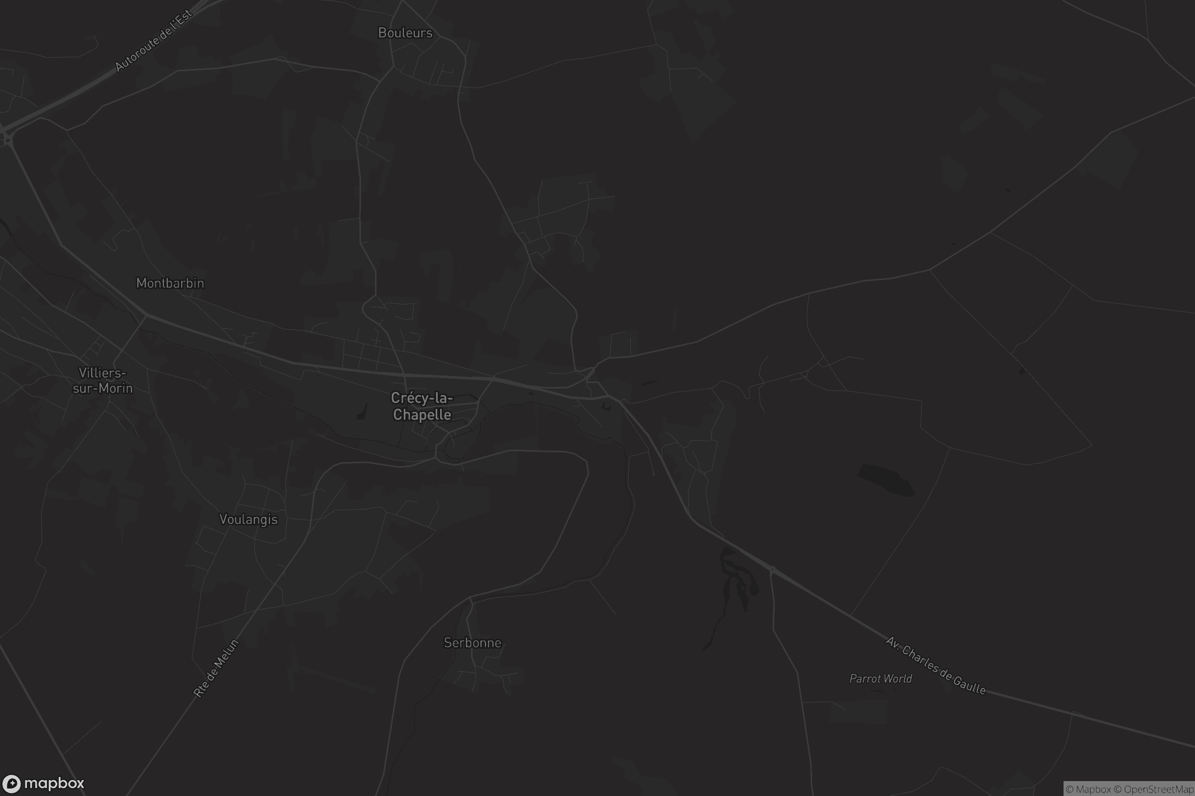 Carte de Crécy-la-Chapelle