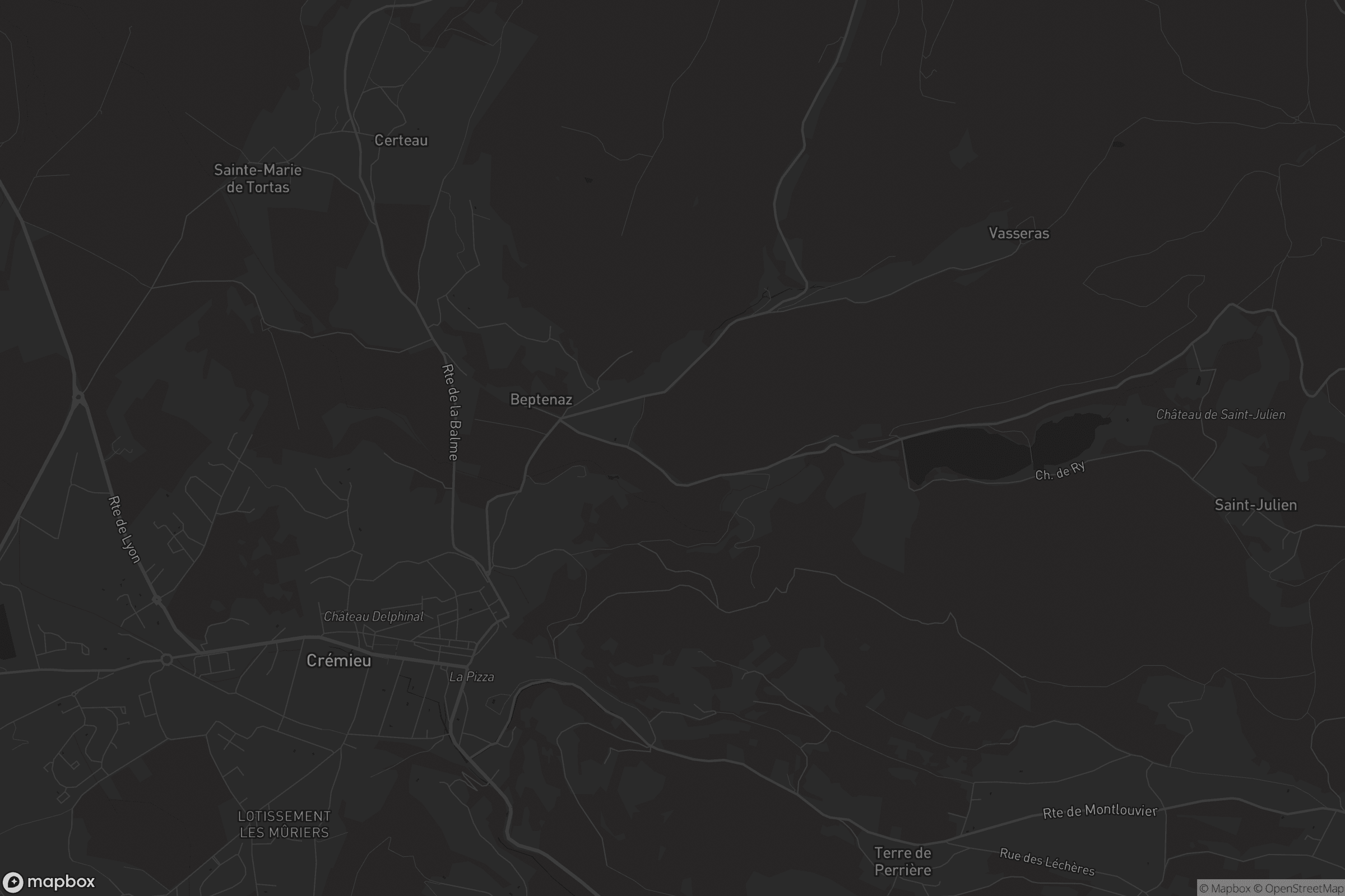 Carte de Crémieu