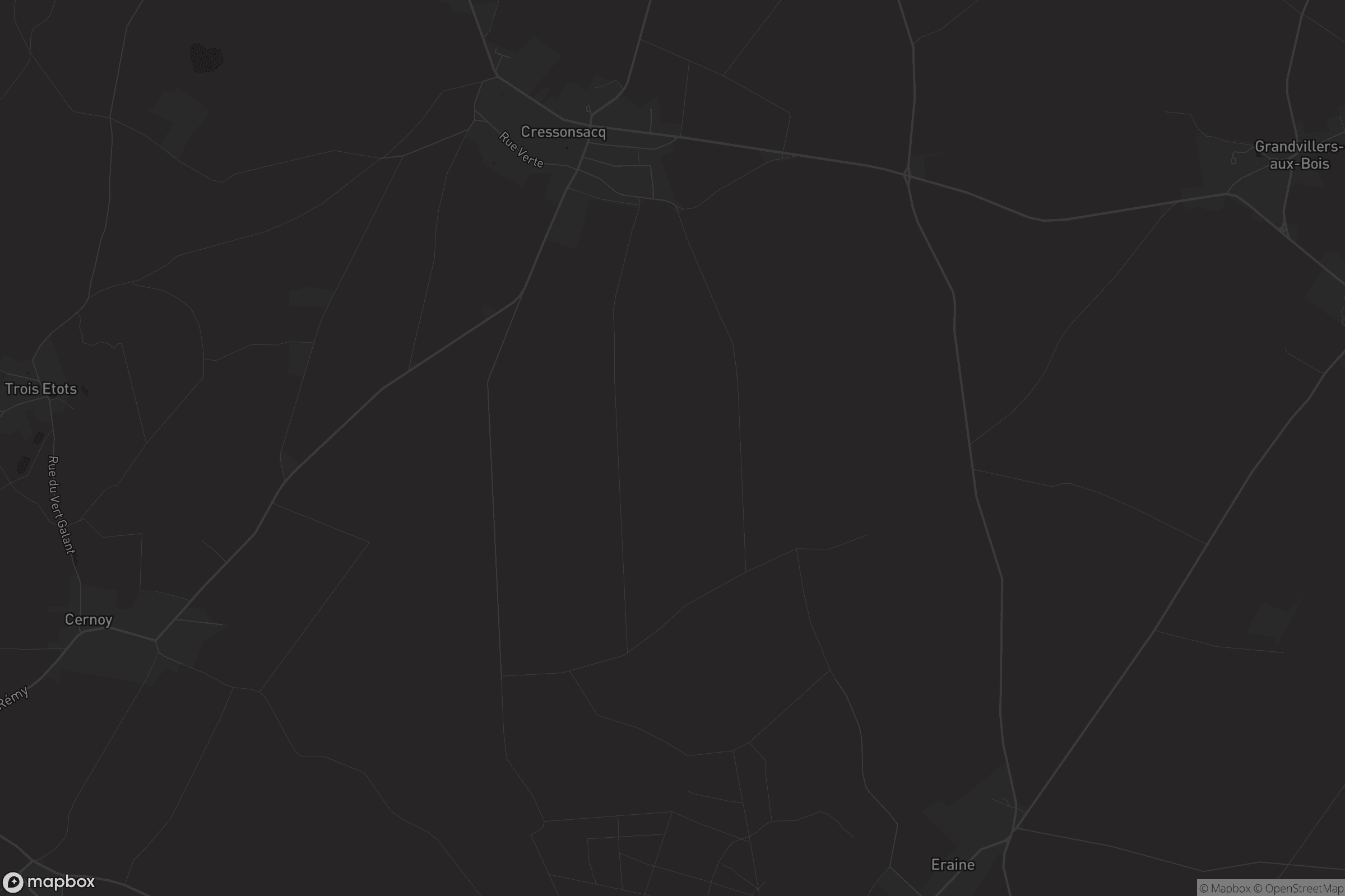 Carte de Cressonsacq