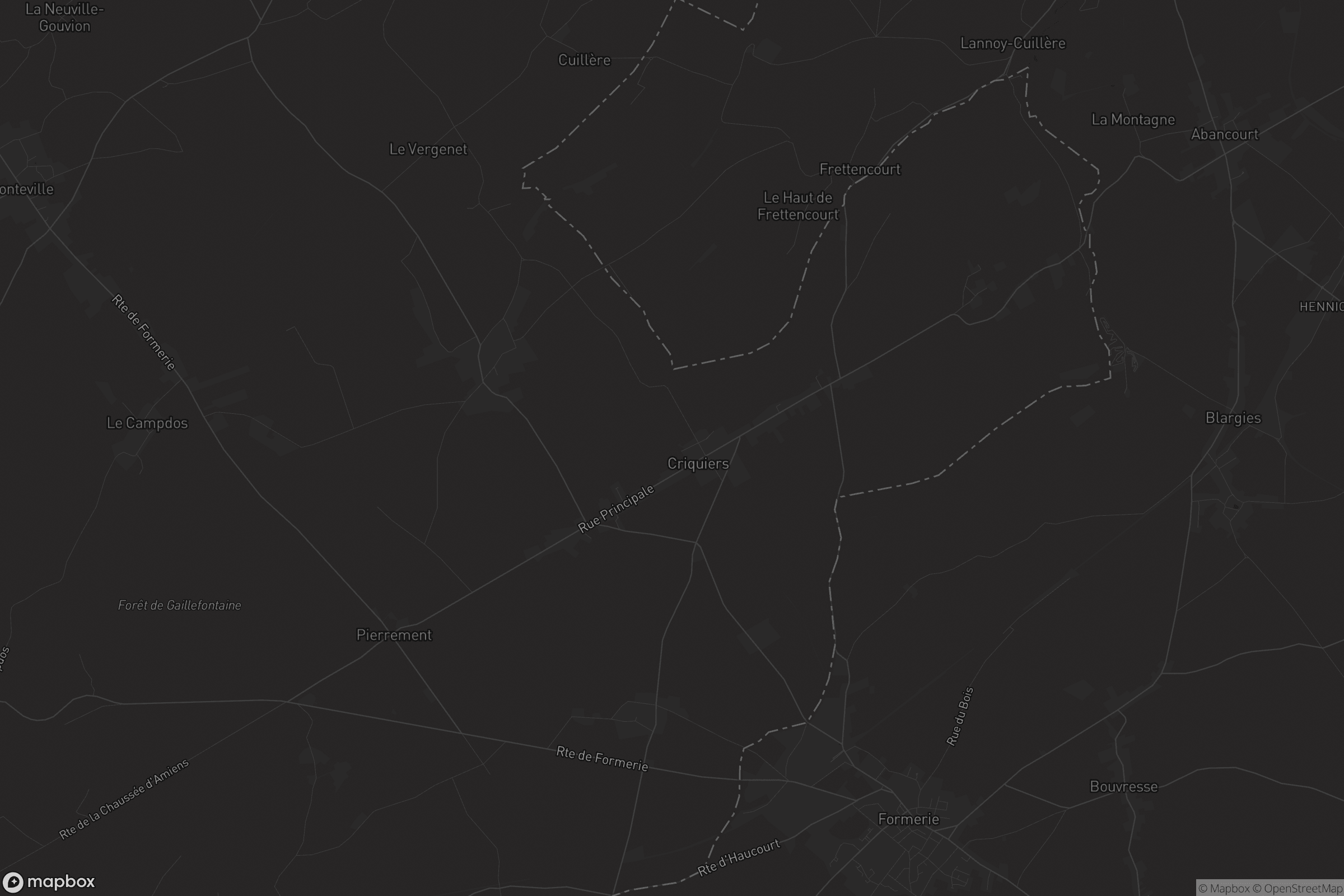Carte de Criquiers