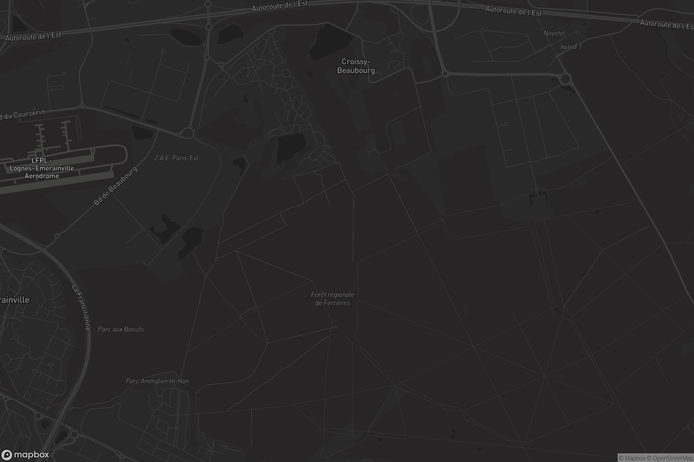 Carte de Croissy-Beaubourg