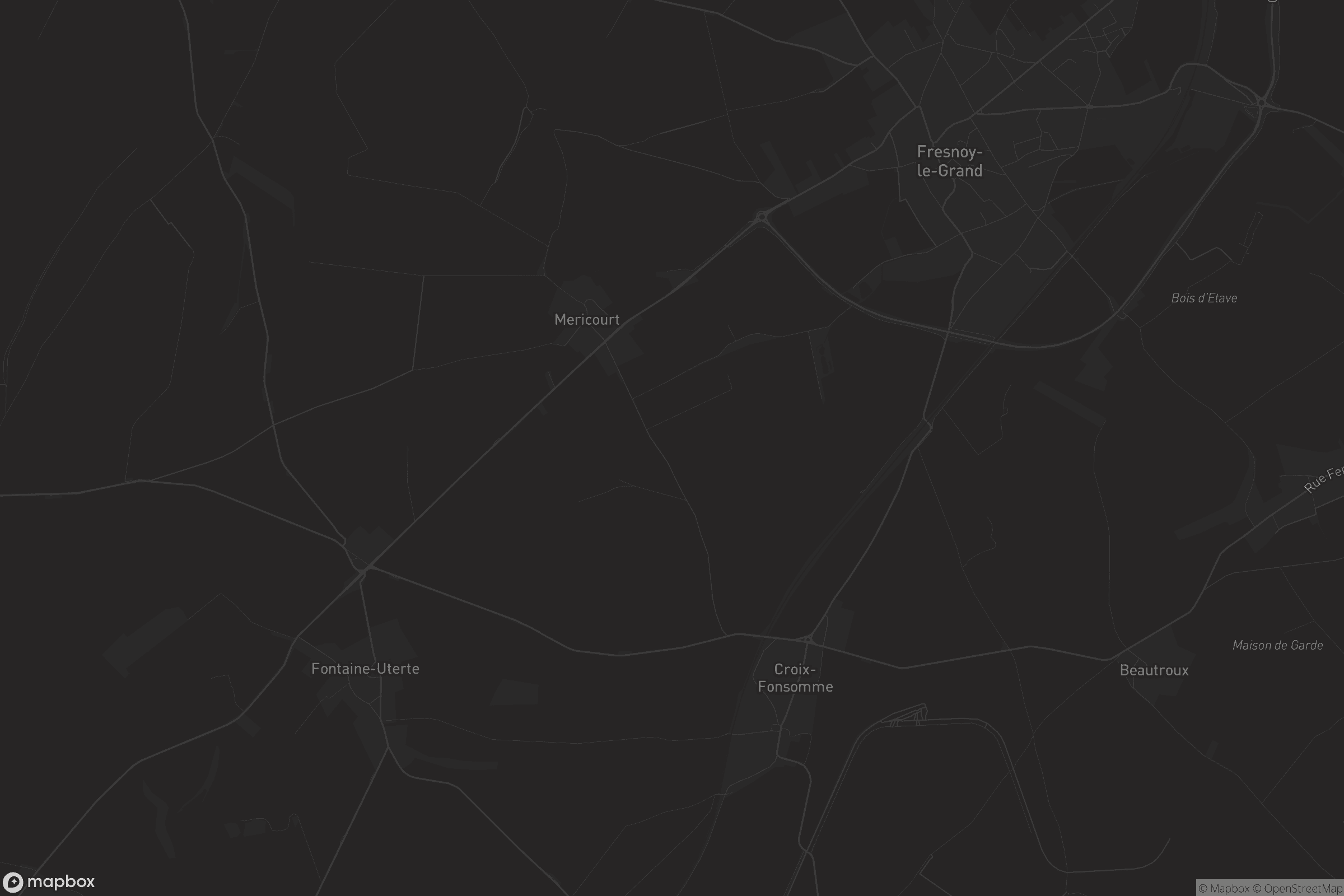 Carte de Croix-Fonsomme