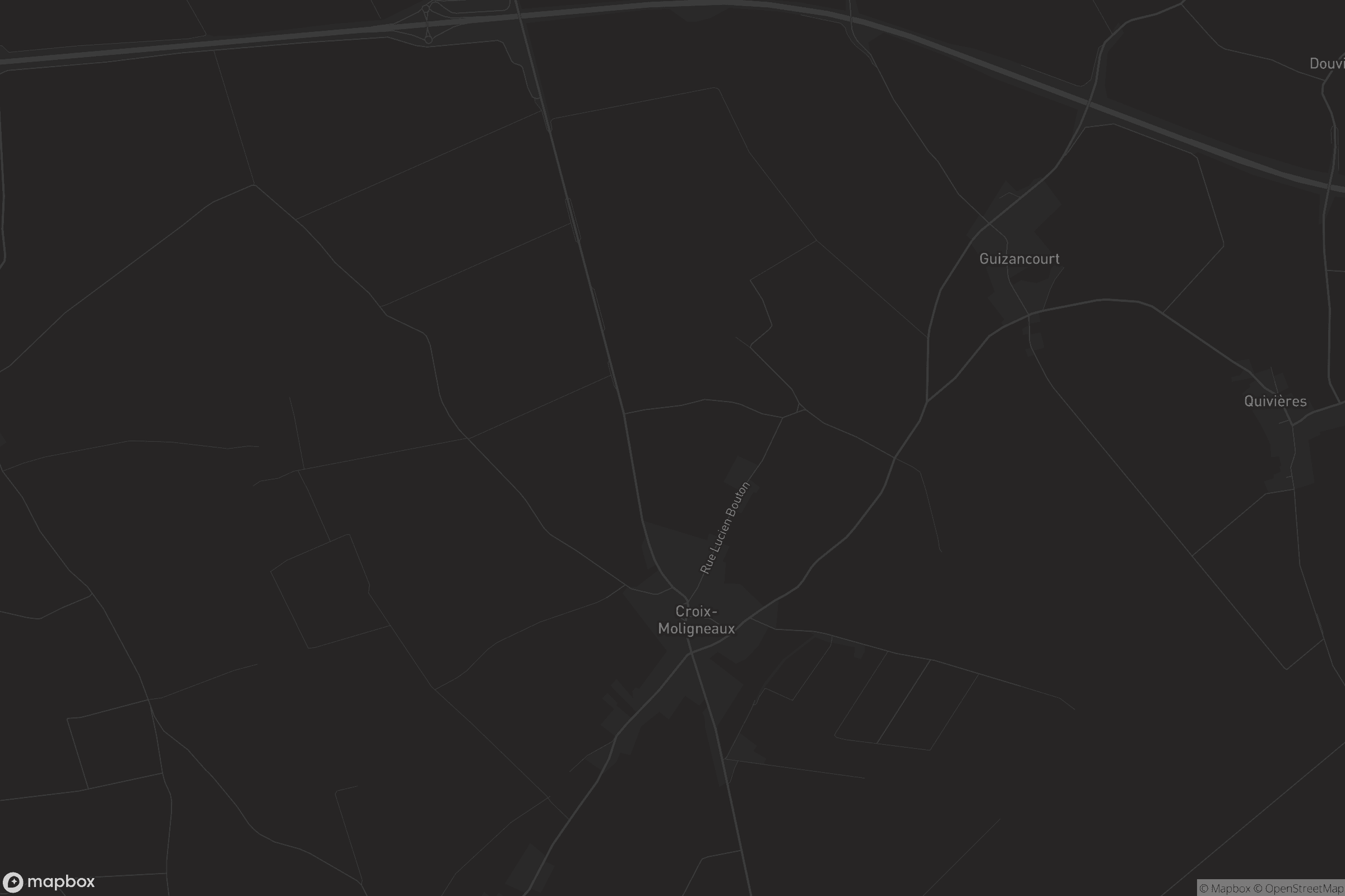 Carte de Croix-Moligneaux