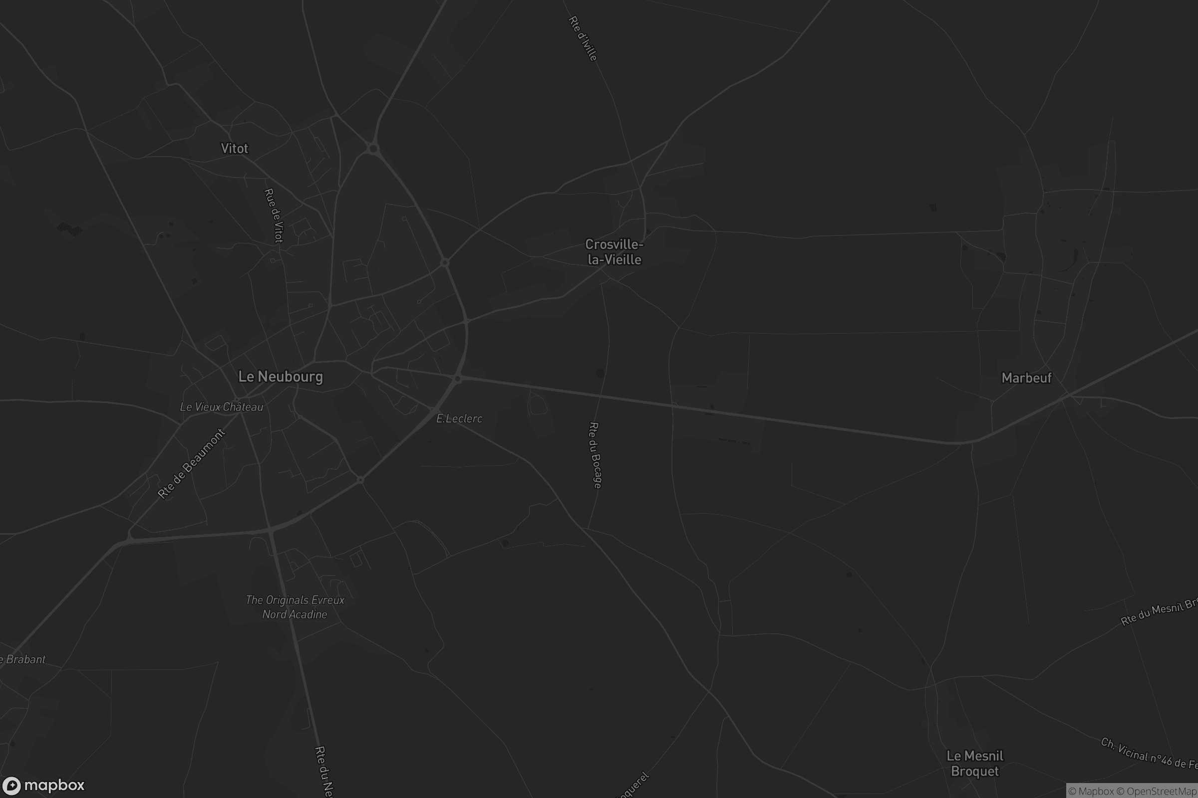 Carte de Crosville-la-Vieille