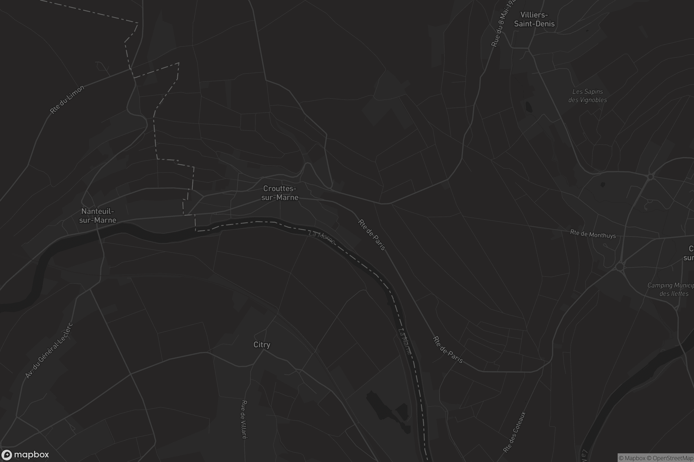 Carte de Crouttes-sur-Marne