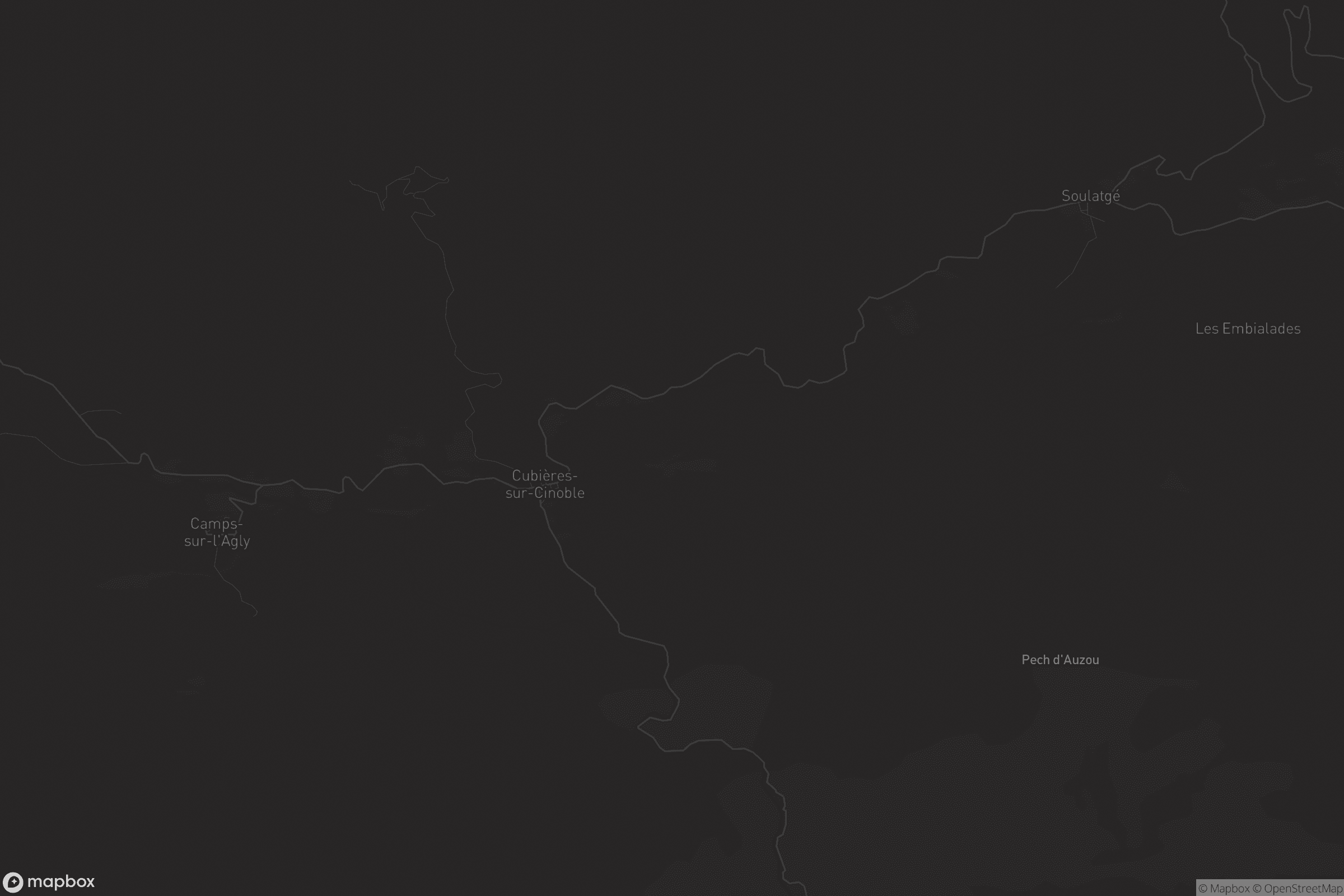 Carte de Cubières-sur-Cinoble