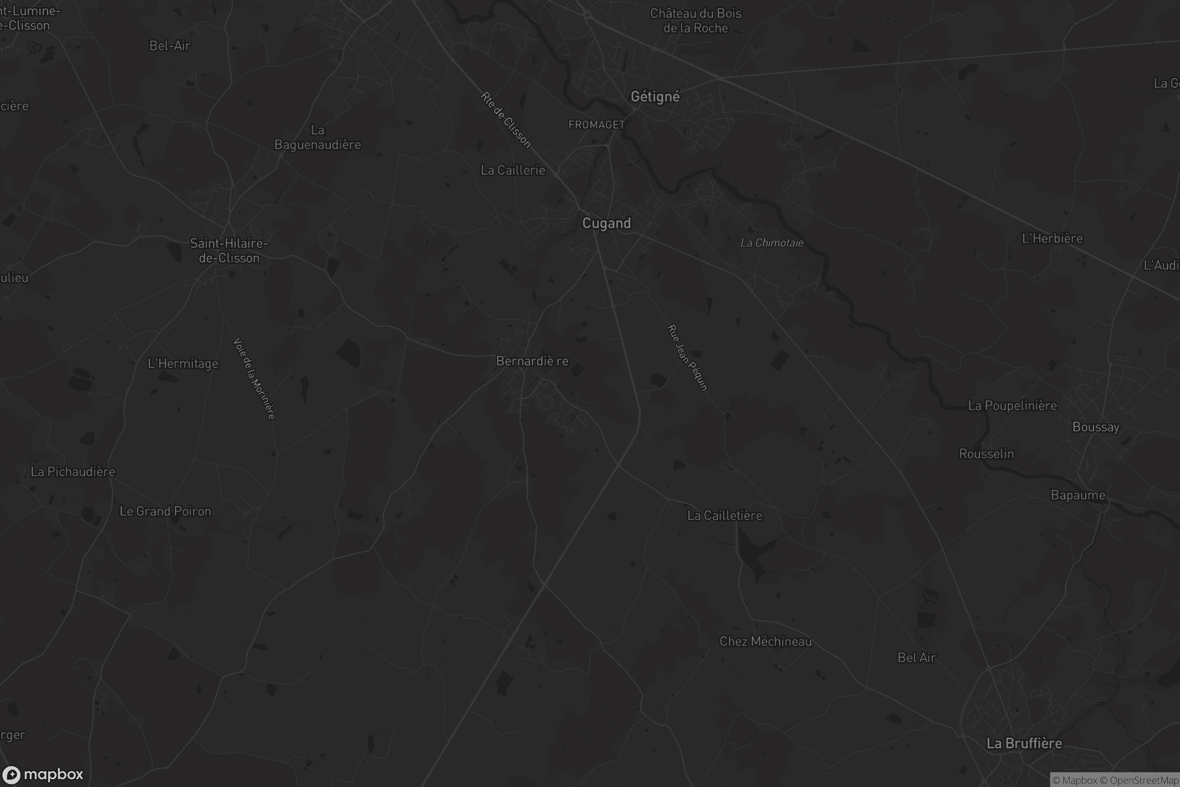 Carte de Cugand-la-Bernardière