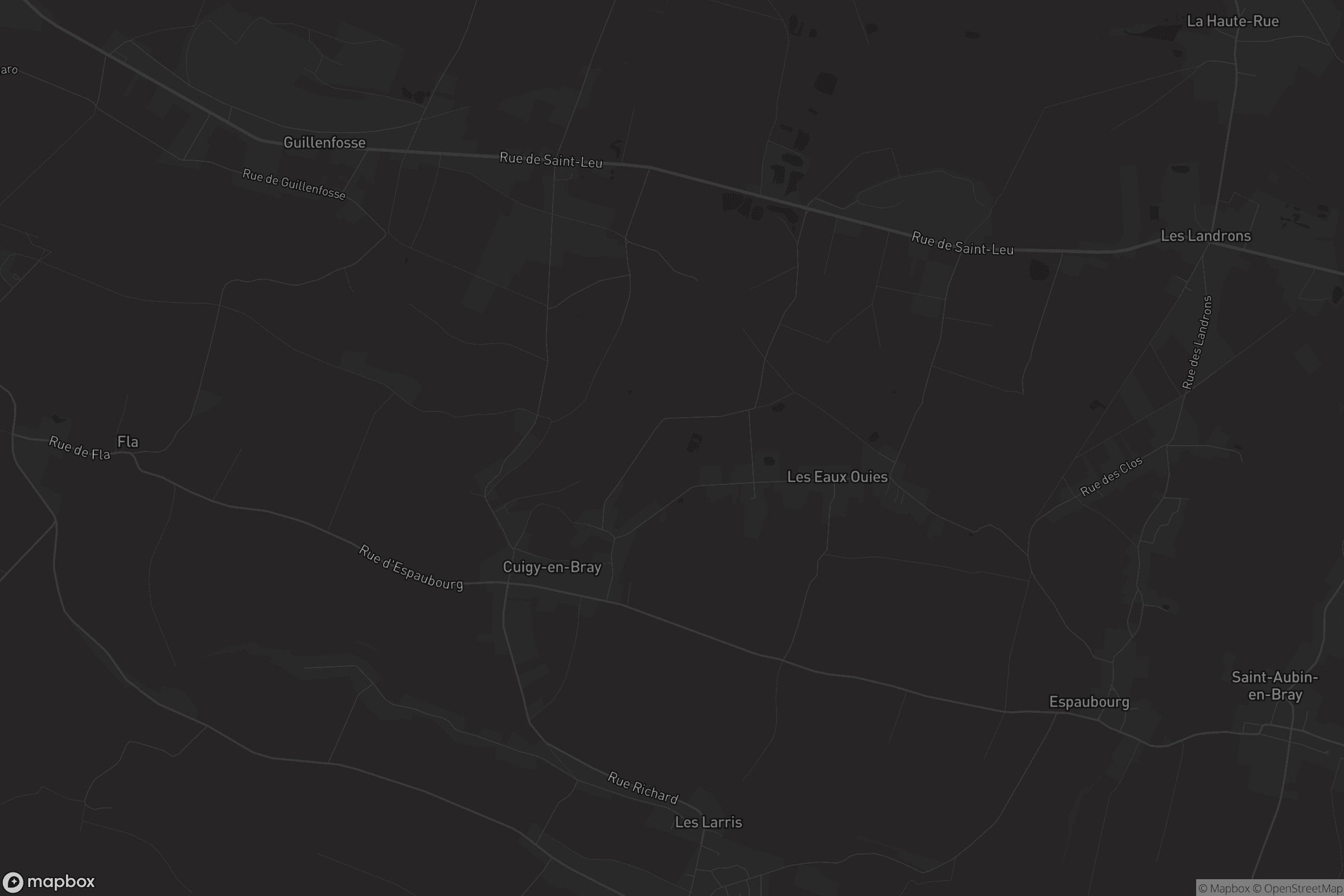 Carte de Cuigy-en-Bray