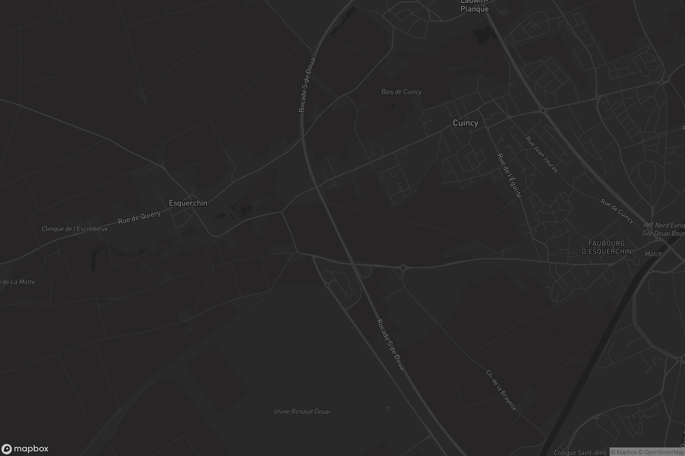 Carte de Cuincy