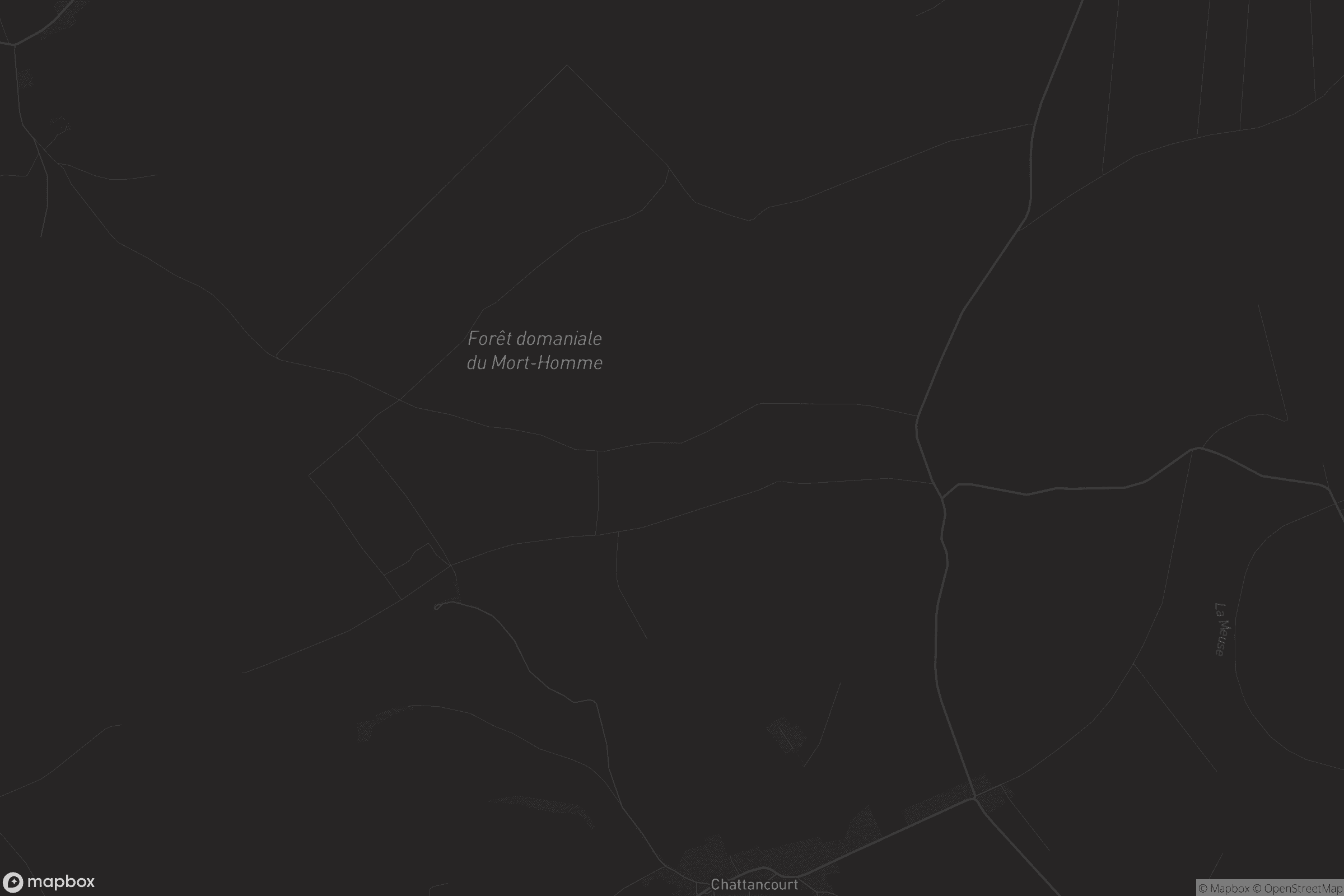 Carte de Cumières-le-Mort-Homme