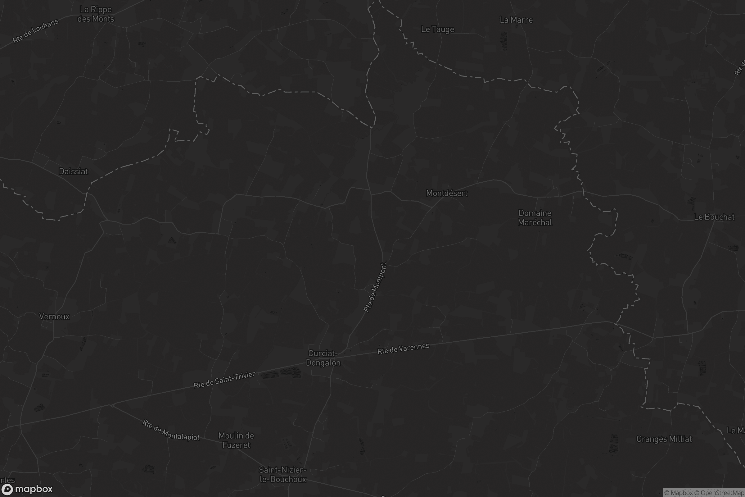 Carte de Curciat-Dongalon