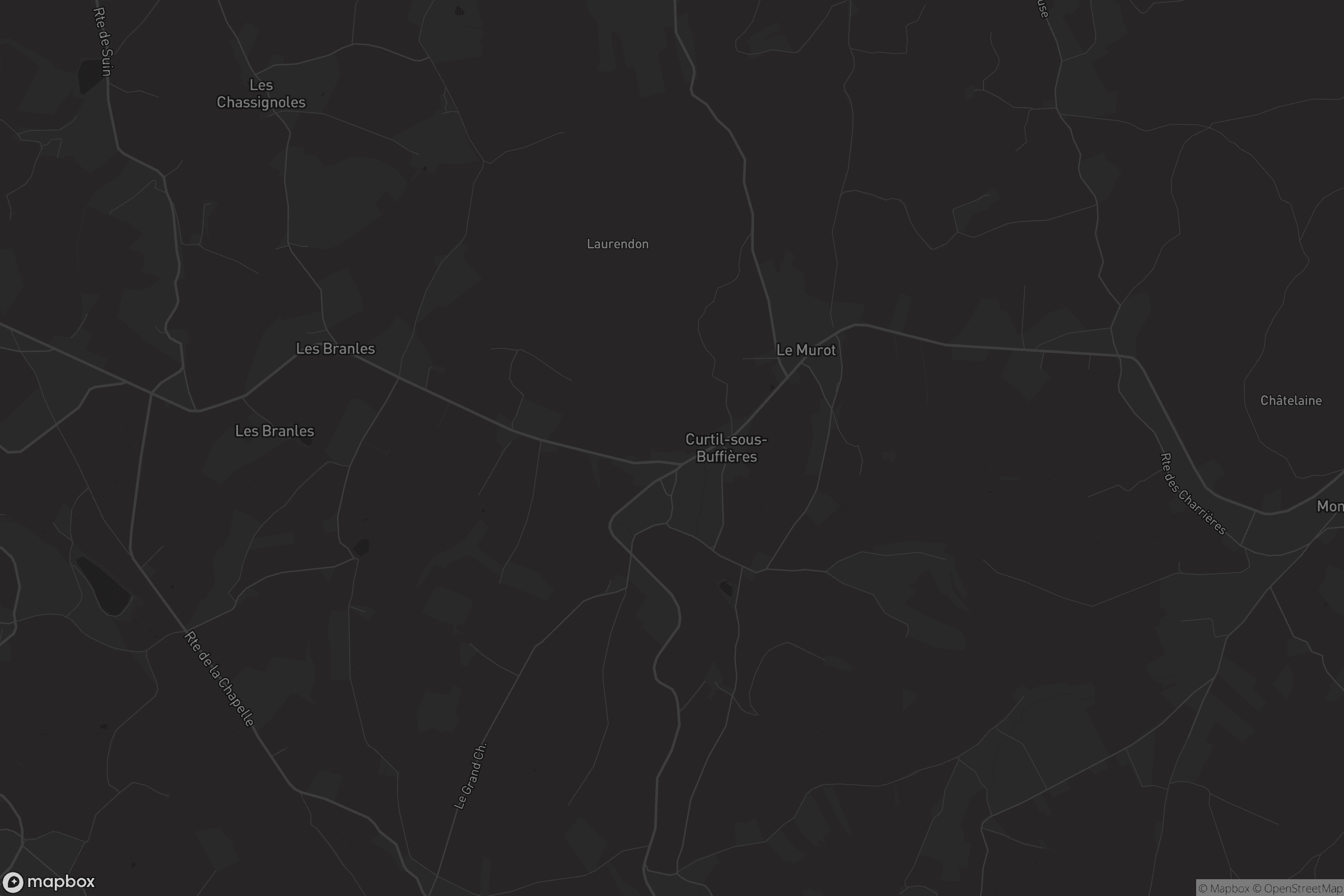 Carte de Curtil-sous-Buffières