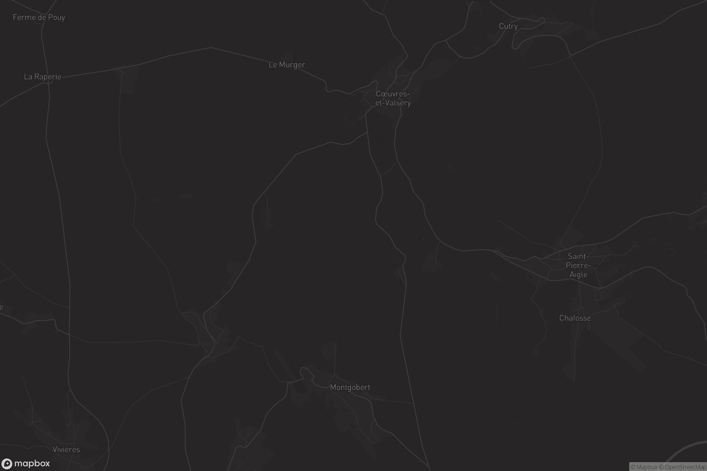 Carte de Cœuvres-et-Valsery