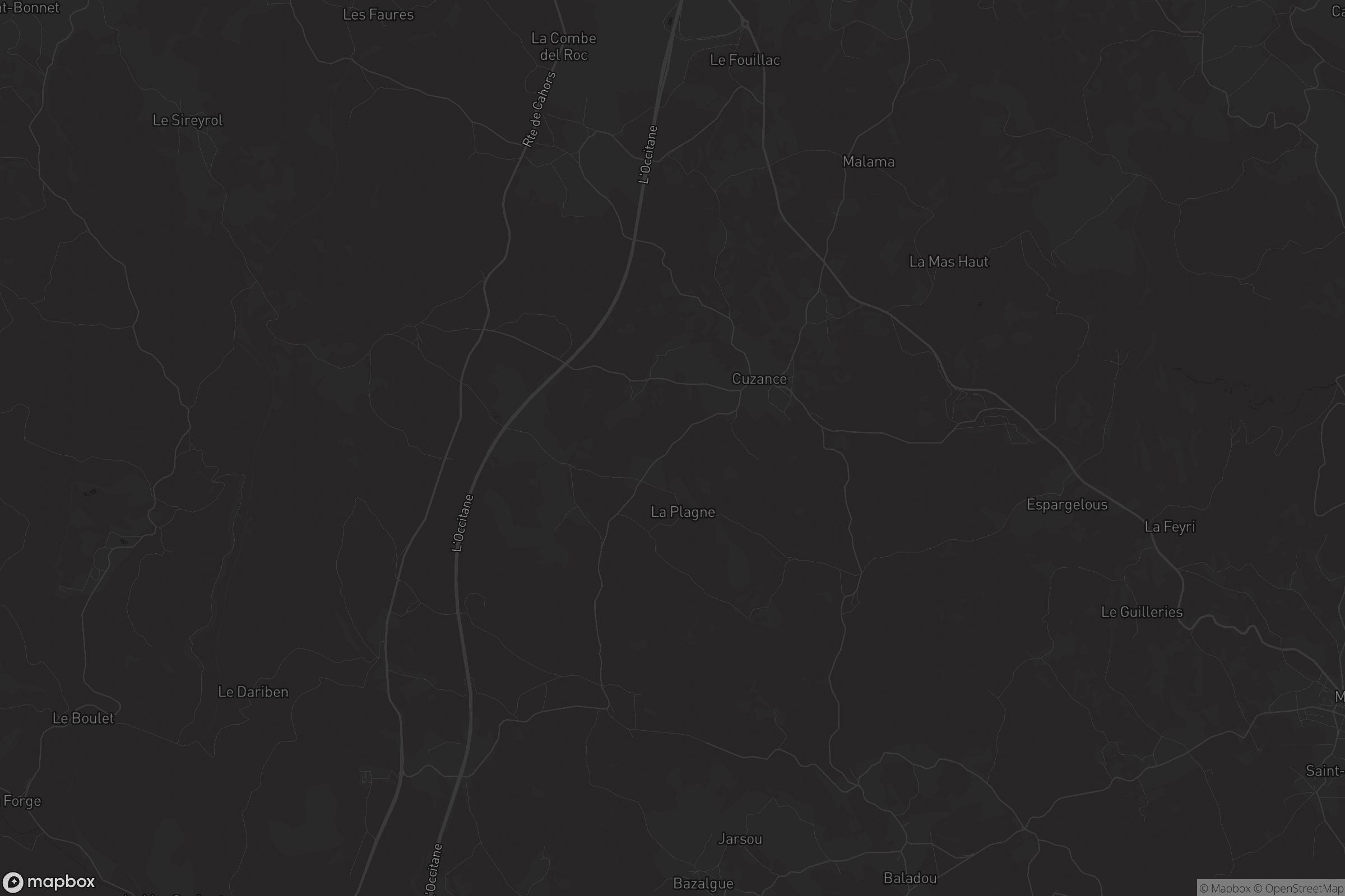 Carte de Cuzance