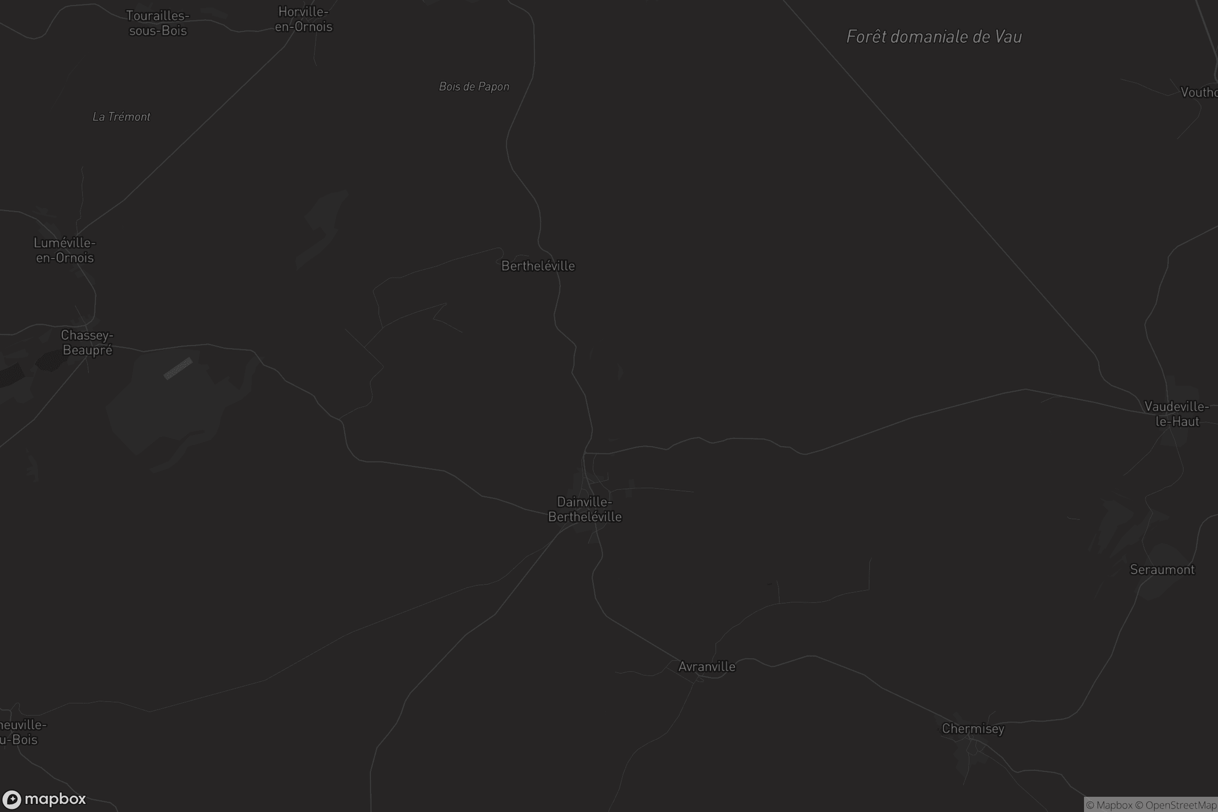 Carte de Dainville-Bertheléville