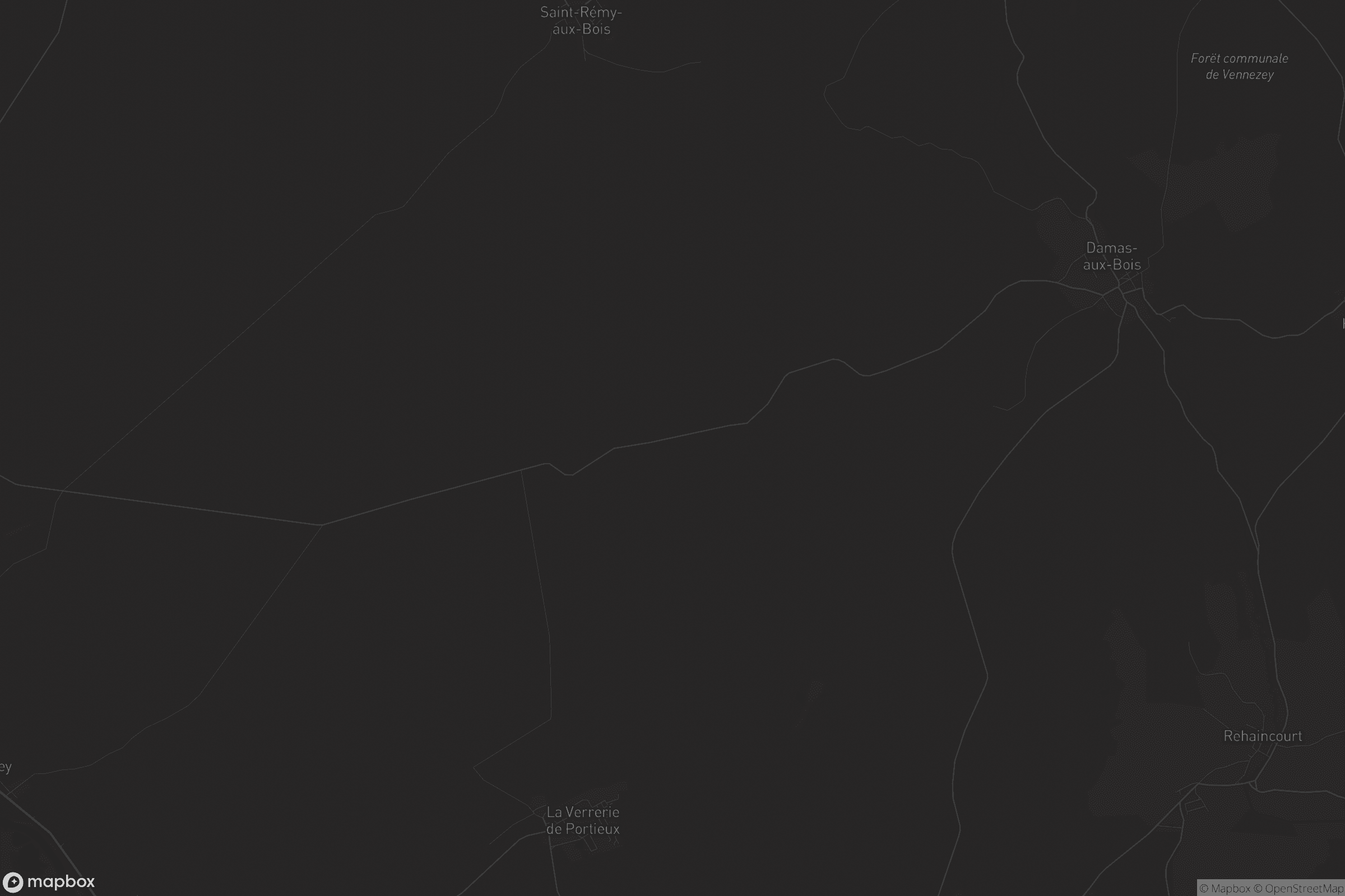 Carte de Damas-aux-Bois