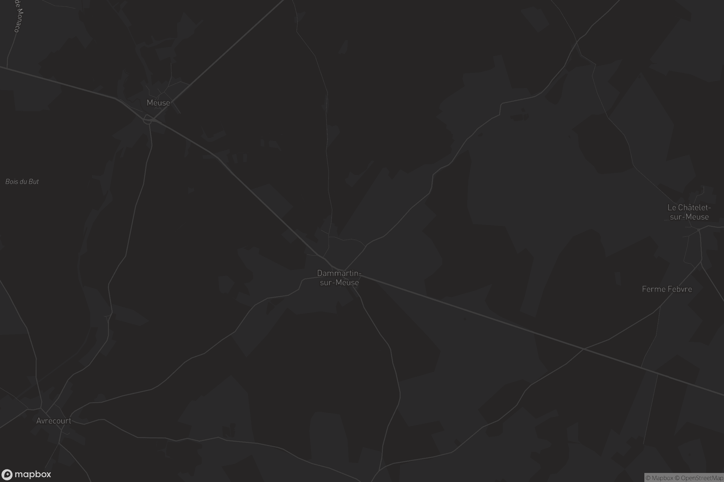 Carte de Dammartin-sur-Meuse