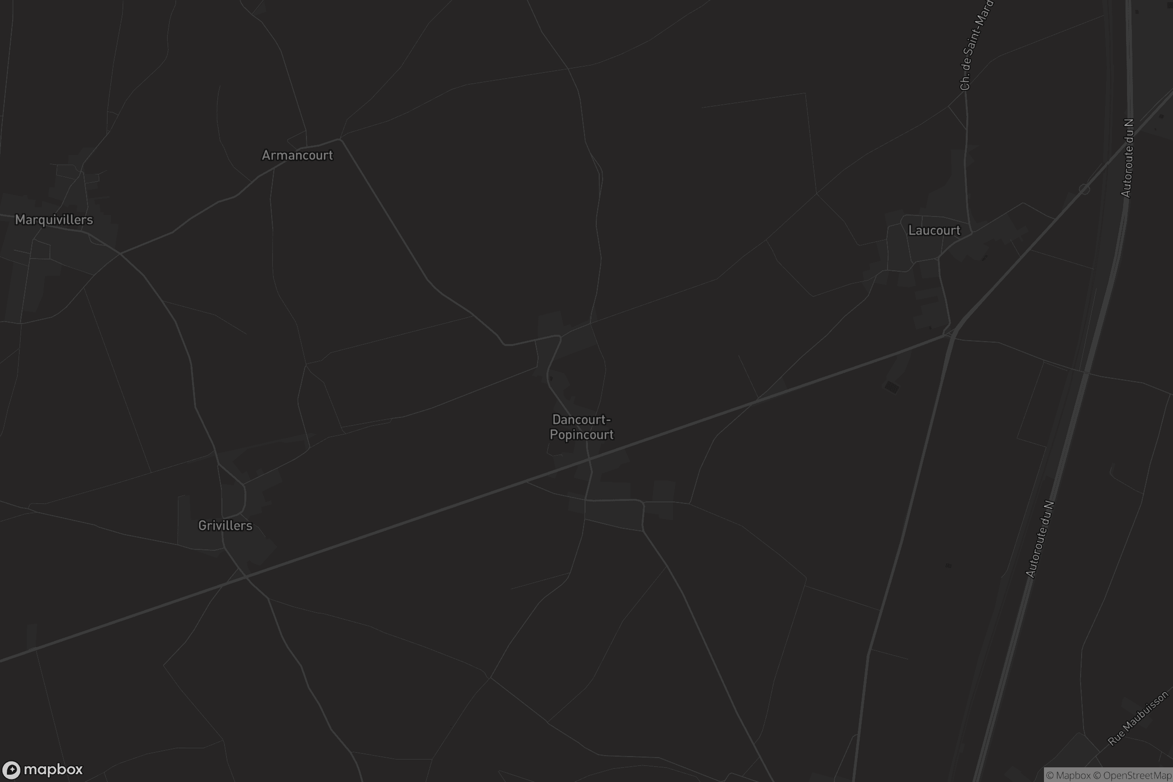 Carte de Dancourt-Popincourt