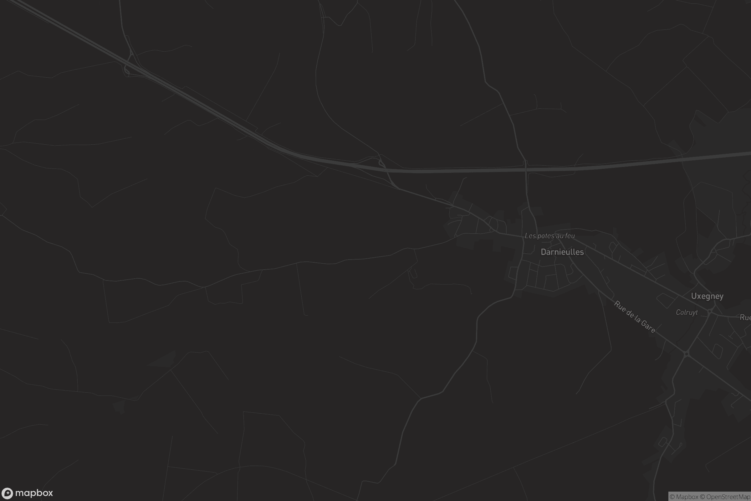 Carte de Darnieulles