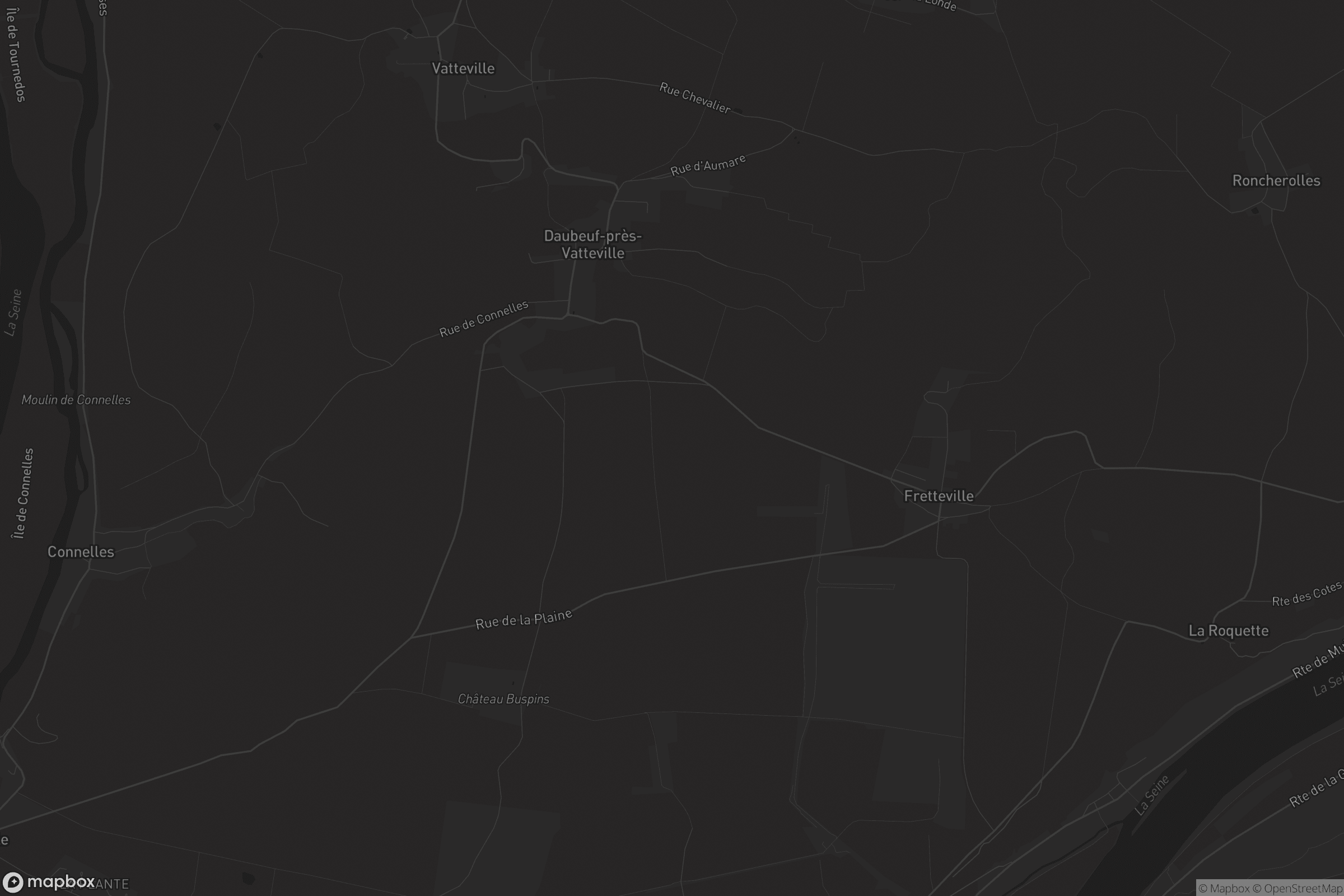Carte de Daubeuf-près-Vatteville