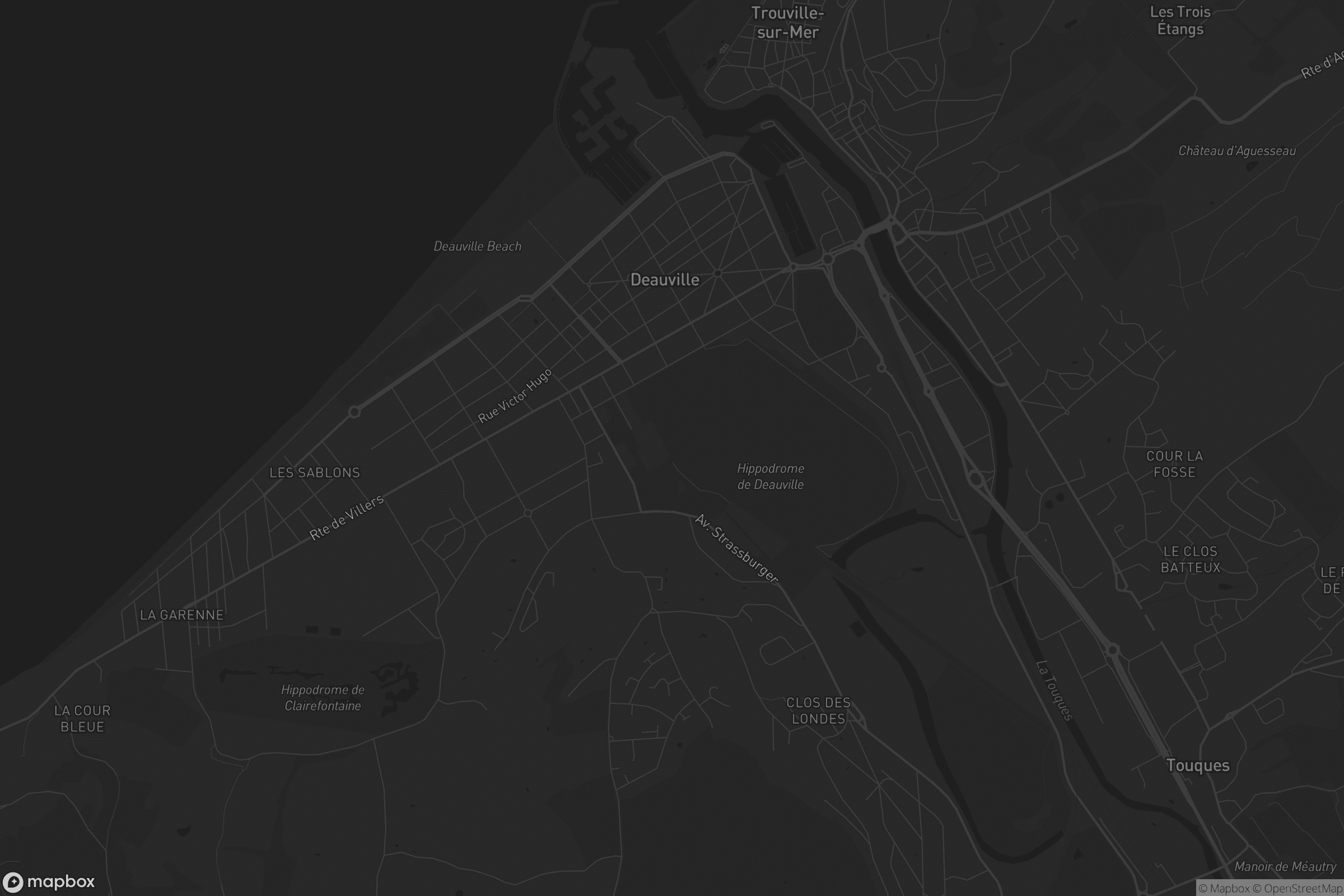 Carte de Deauville