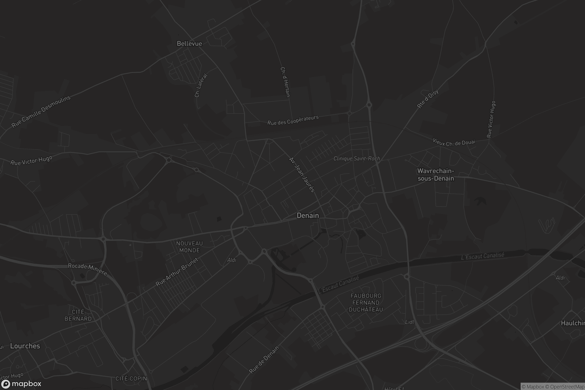 Carte de Denain