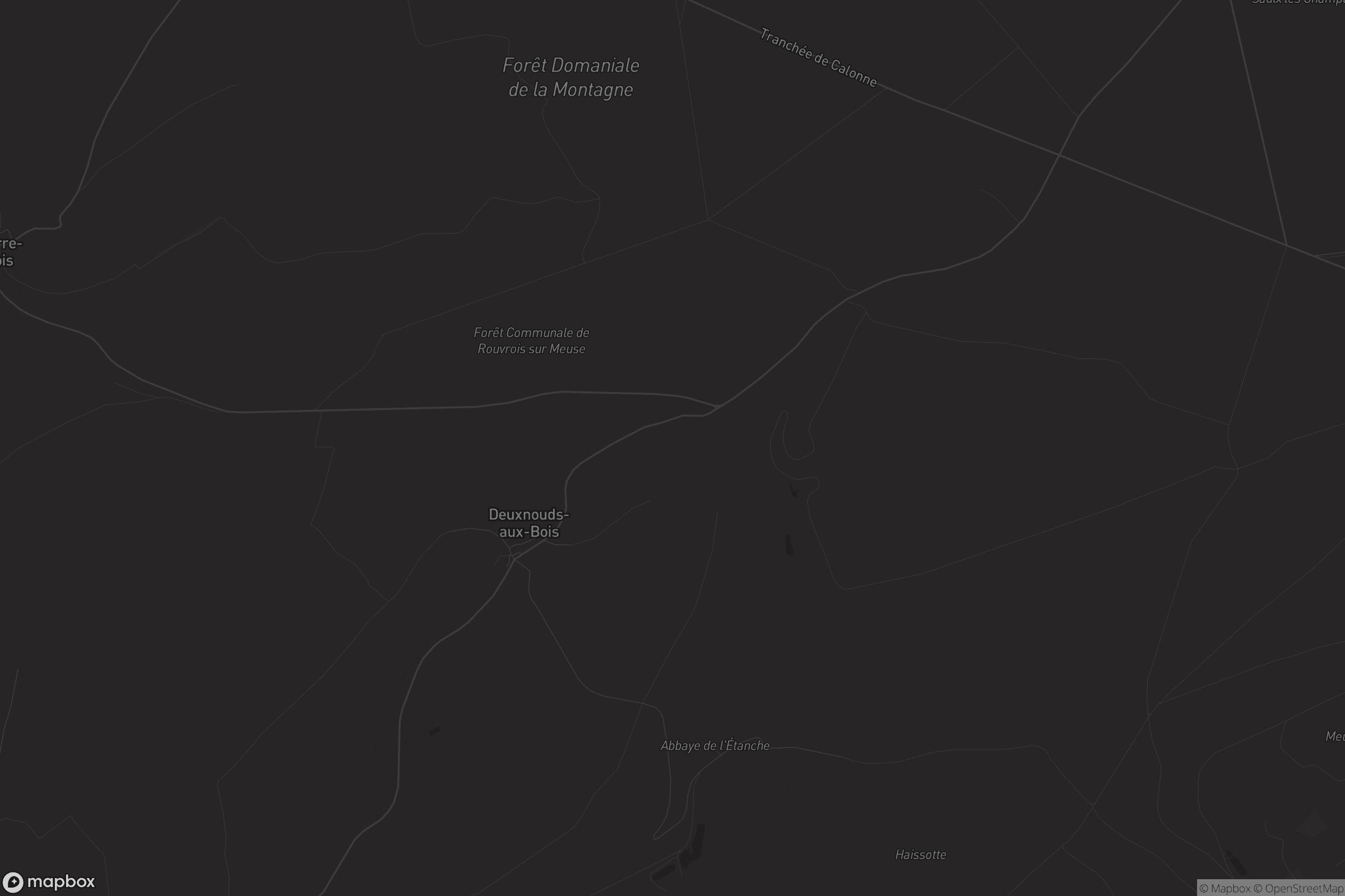 Carte de Deuxnouds-aux-Bois