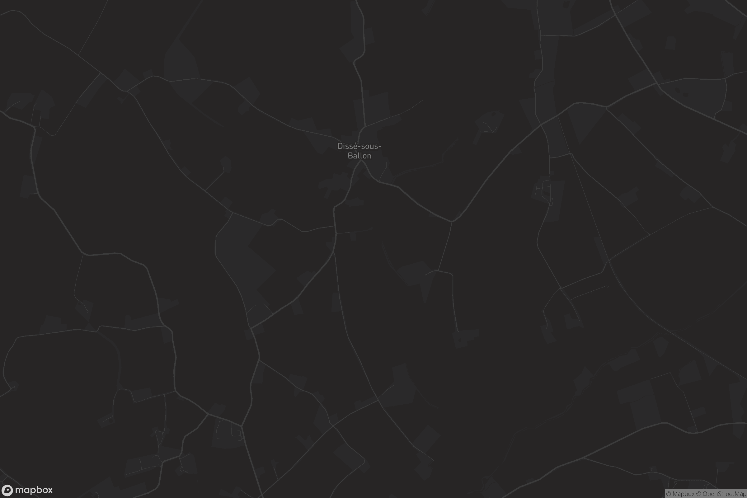Carte de Dissé-sous-Ballon